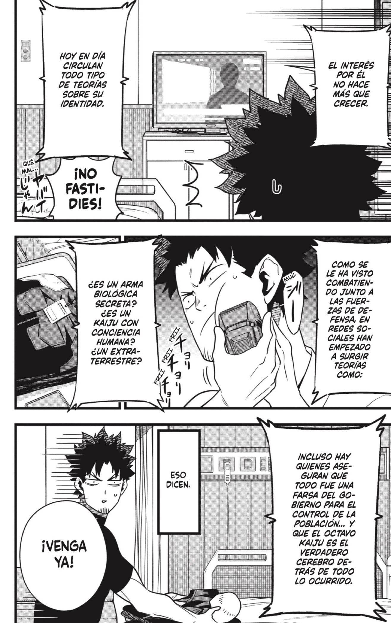 Read Kaiju No. 8 Español Manga Online