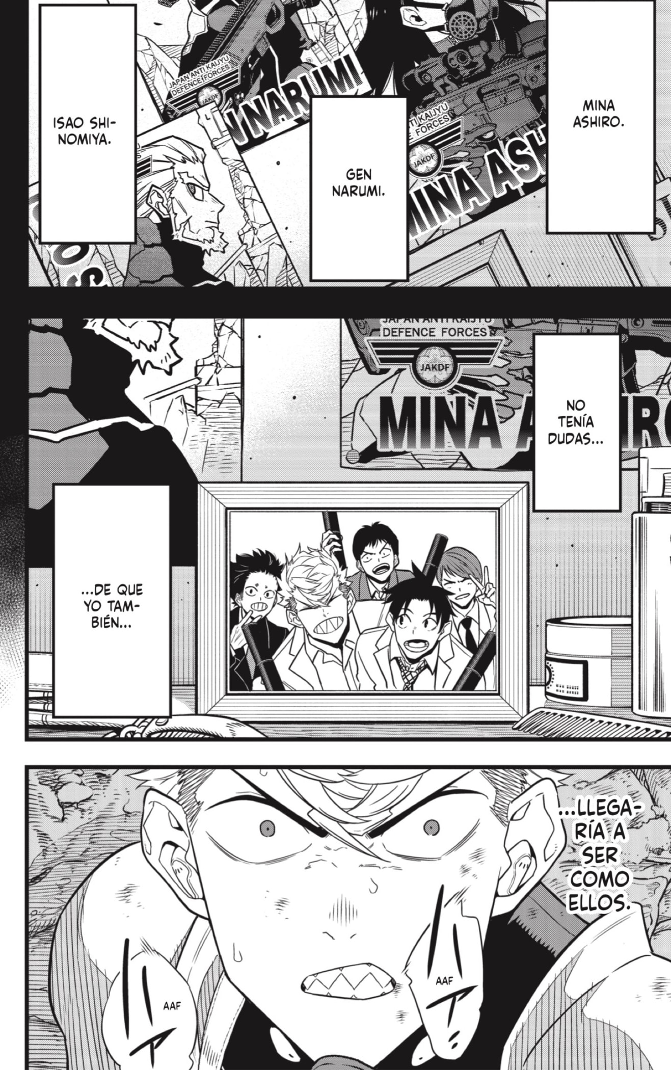 Read Kaiju No. 8 Español Manga Online