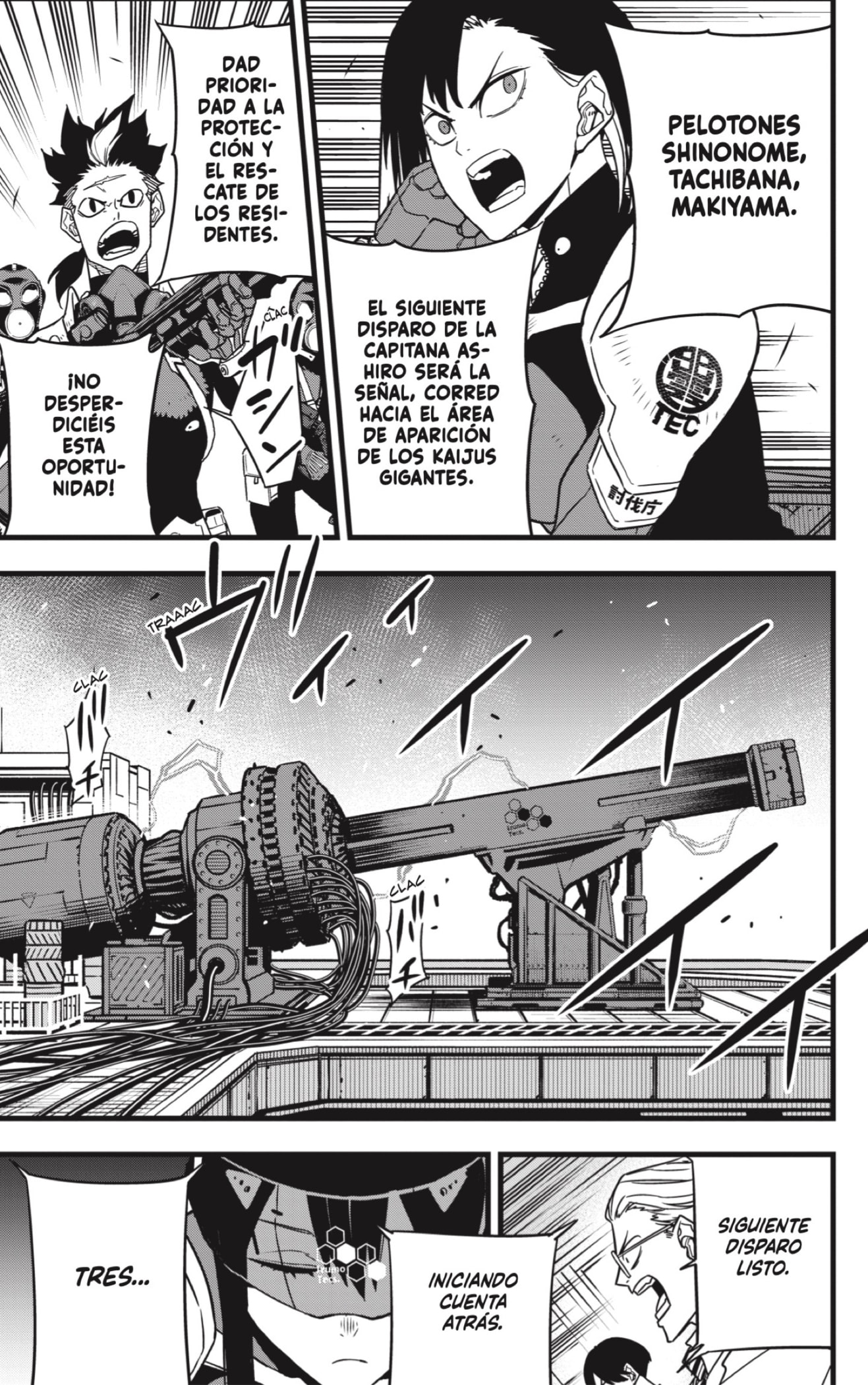 Read Kaiju No. 8 Español Manga Online