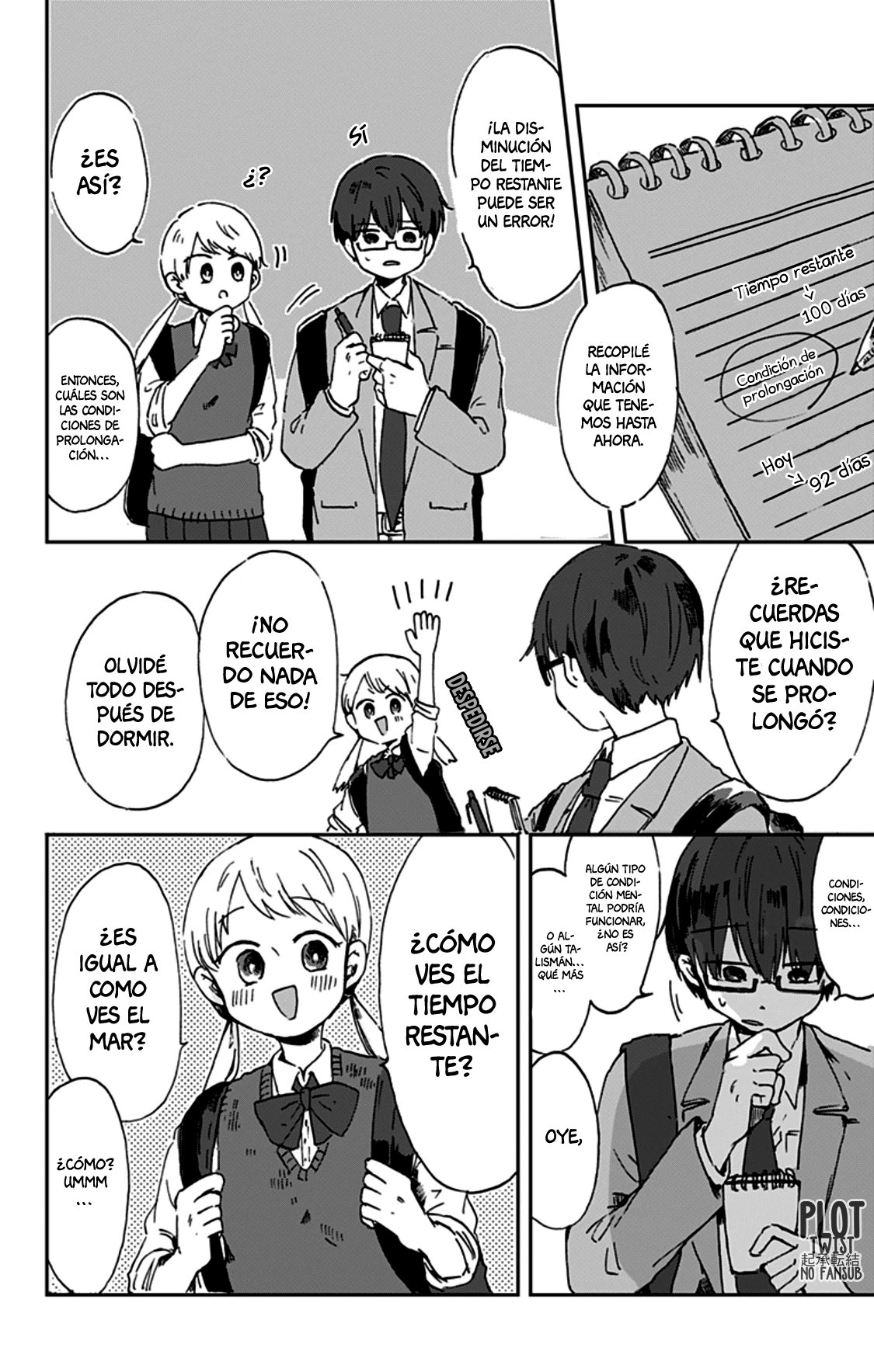 Read Kimi ga Shinu Made Ato Hyaku Nichi Español Manga Online