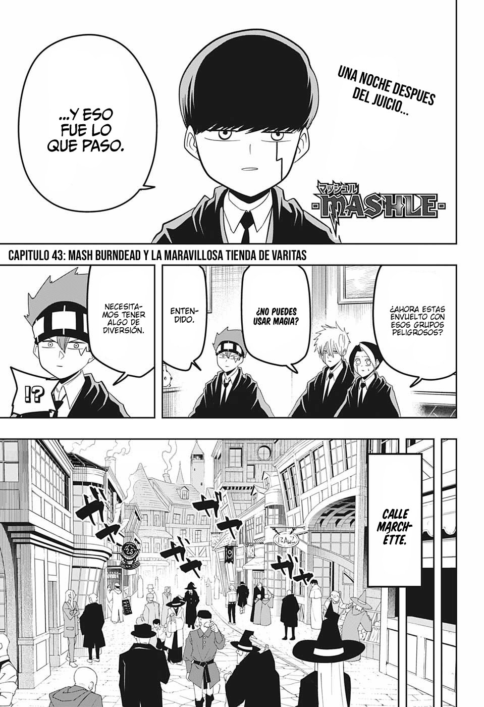 Read Mashle_ Magic and Muscles Español Manga Online