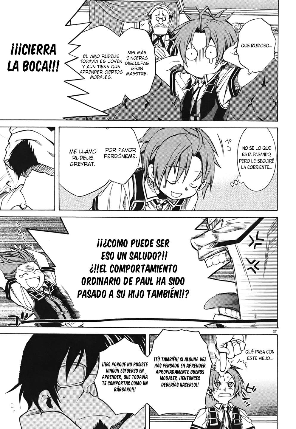 Read Mushoku Tensei_ Jobless Reincarnation Español Manga Online