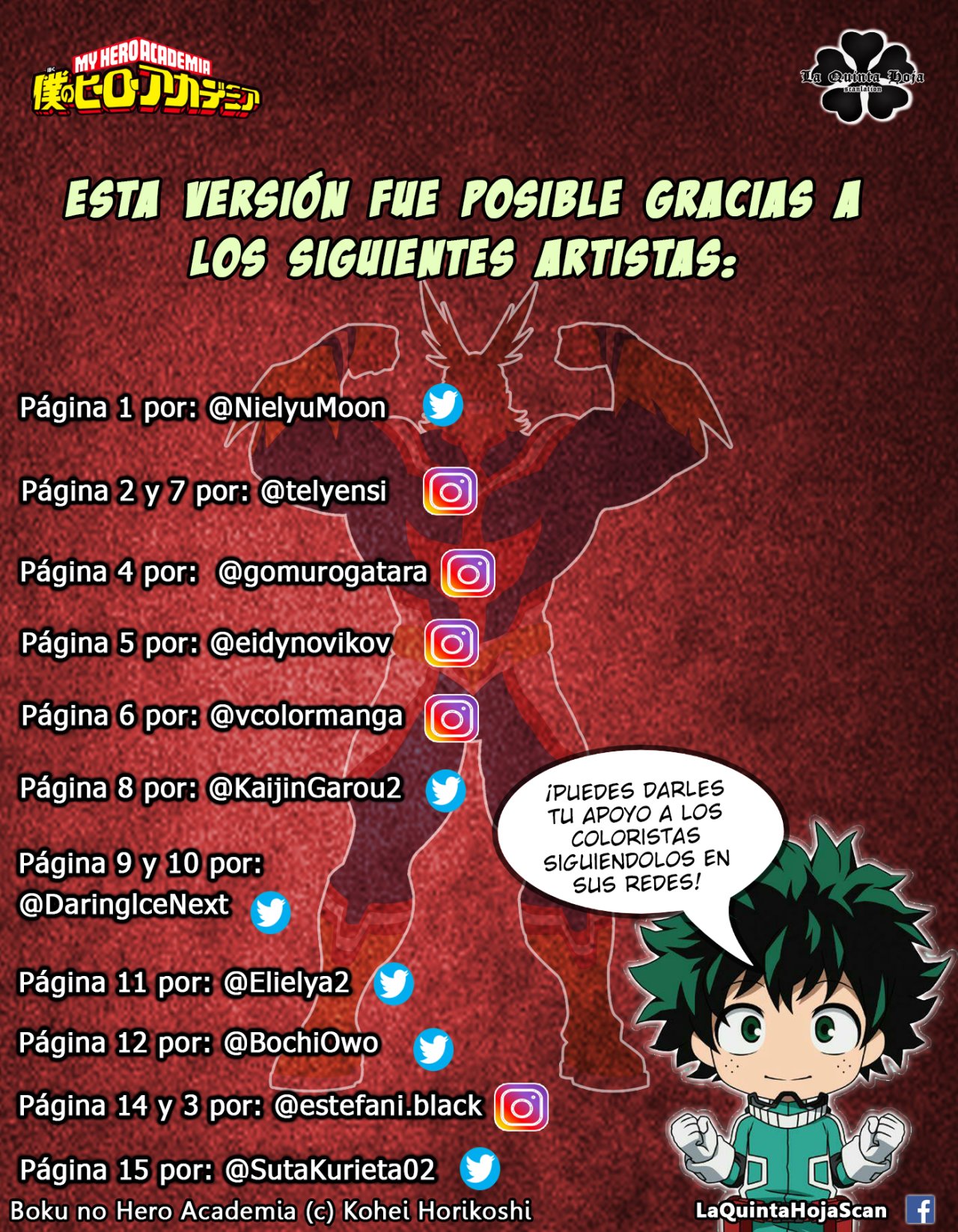 Read My Hero Academia Español Manga Online