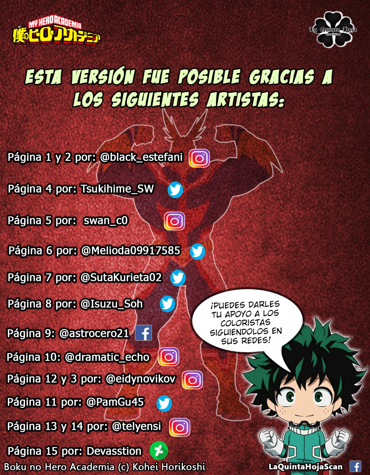 Read My Hero Academia Español Manga Online