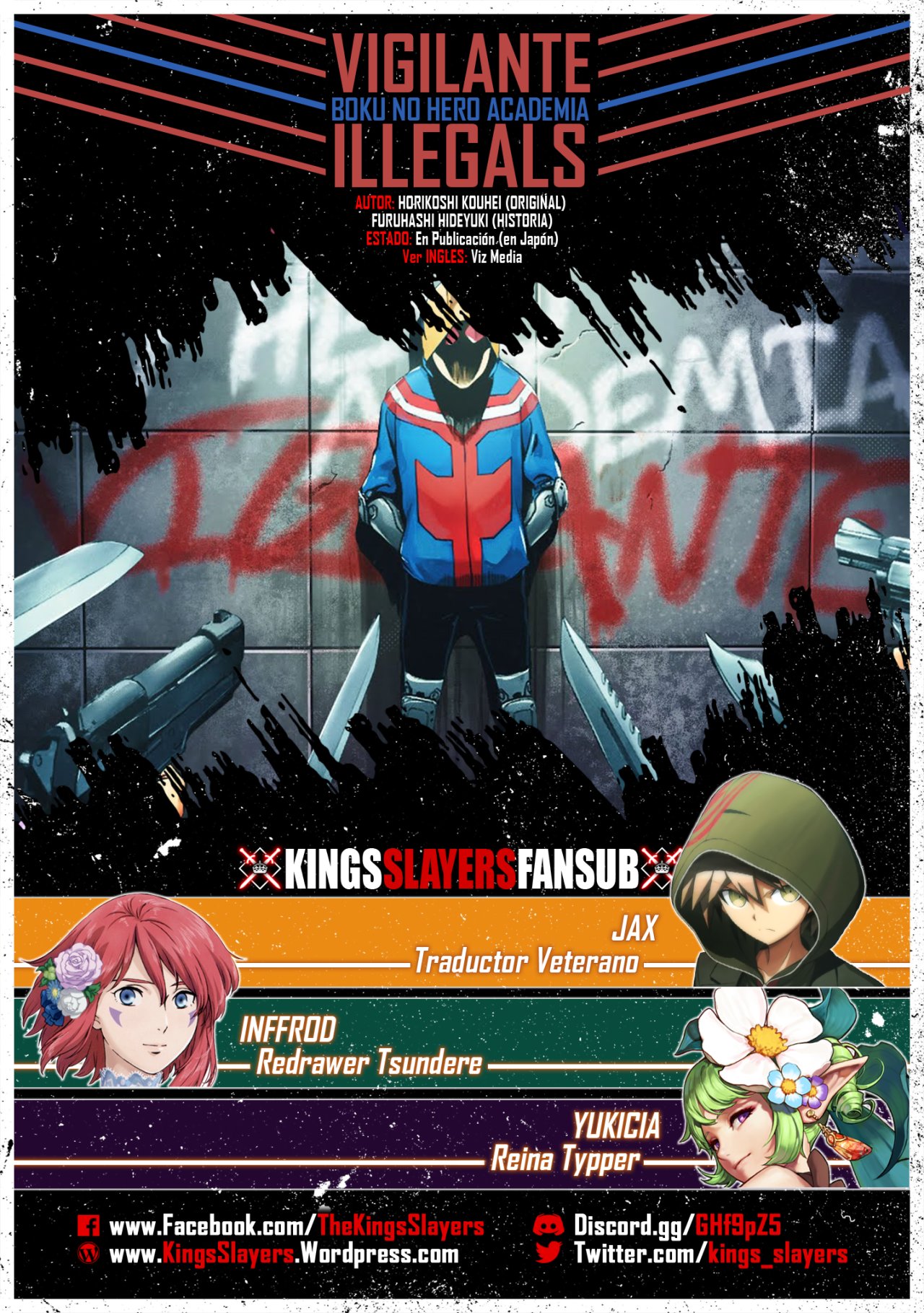 Read My Hero Academia_Vigilantes Español Manga Online