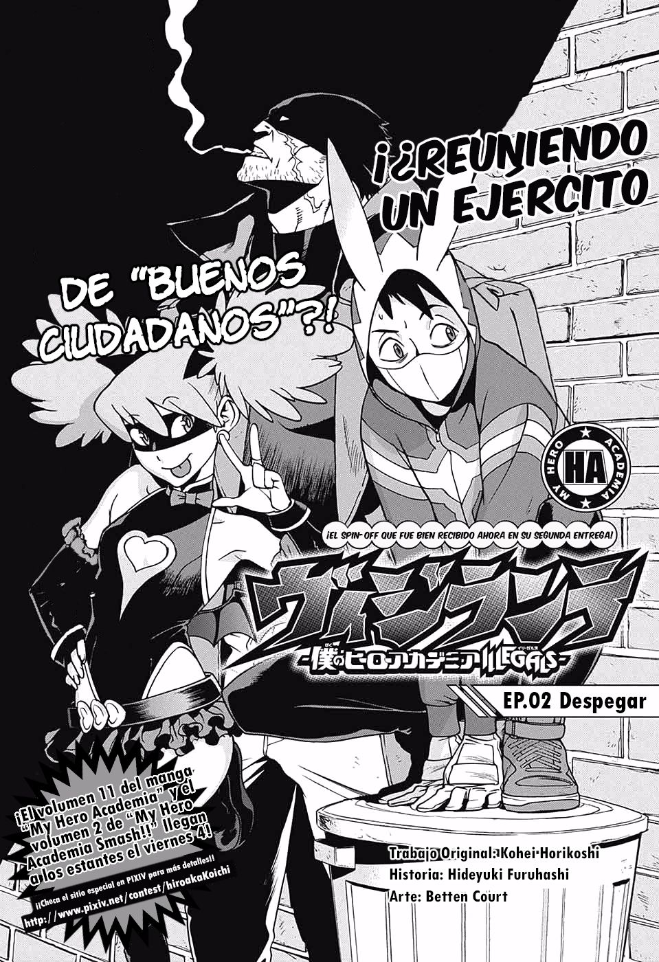 Read My Hero Academia_Vigilantes Español Manga Online