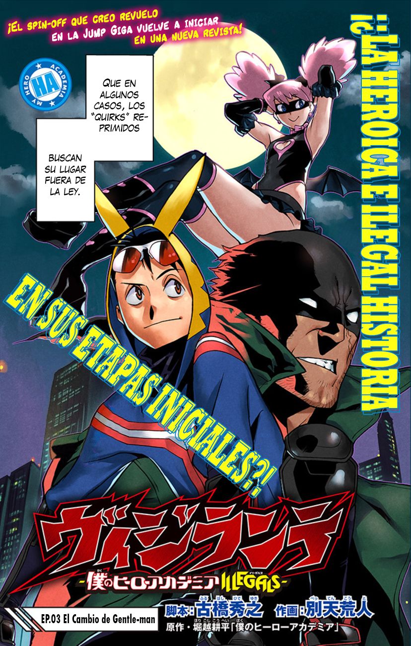 Read My Hero Academia_Vigilantes Español Manga Online