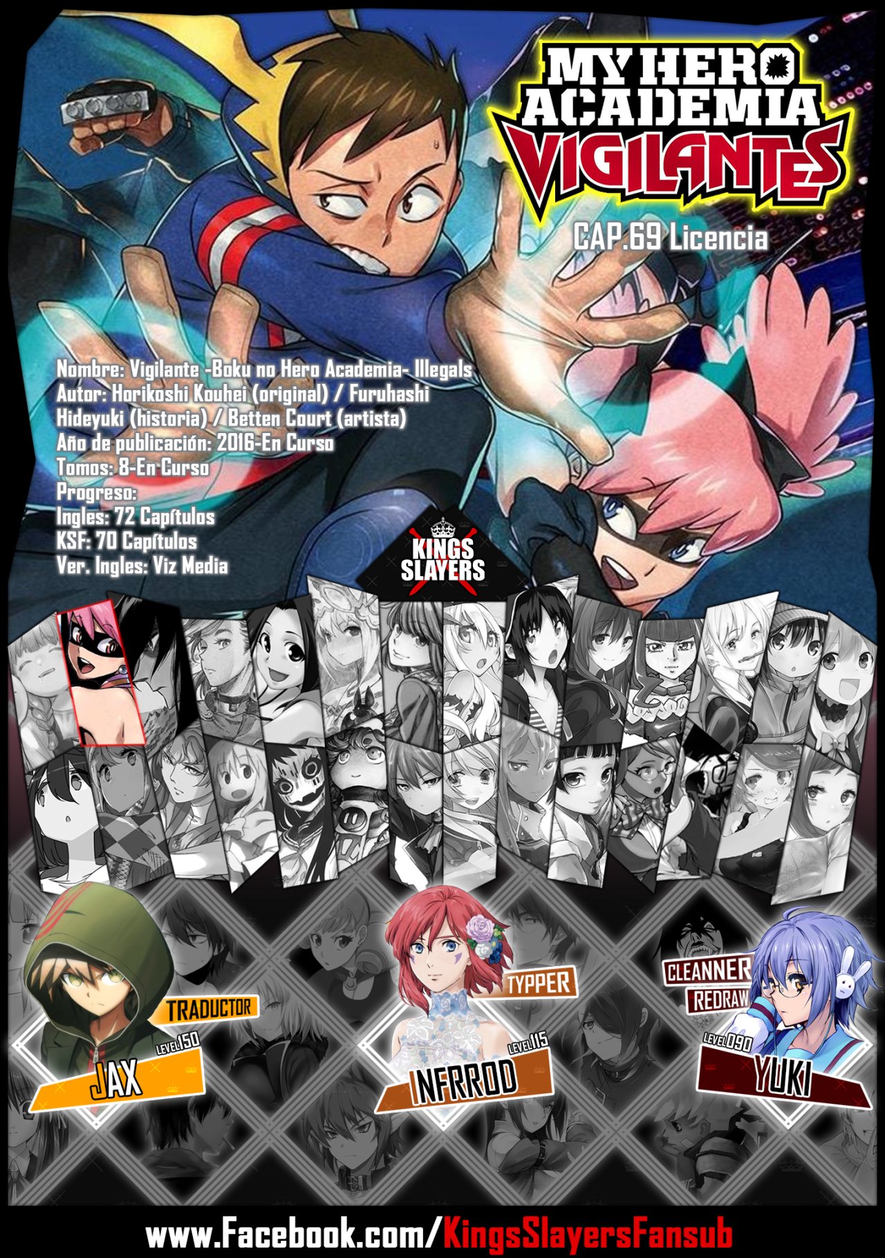 Read My Hero Academia_Vigilantes Español Manga Online