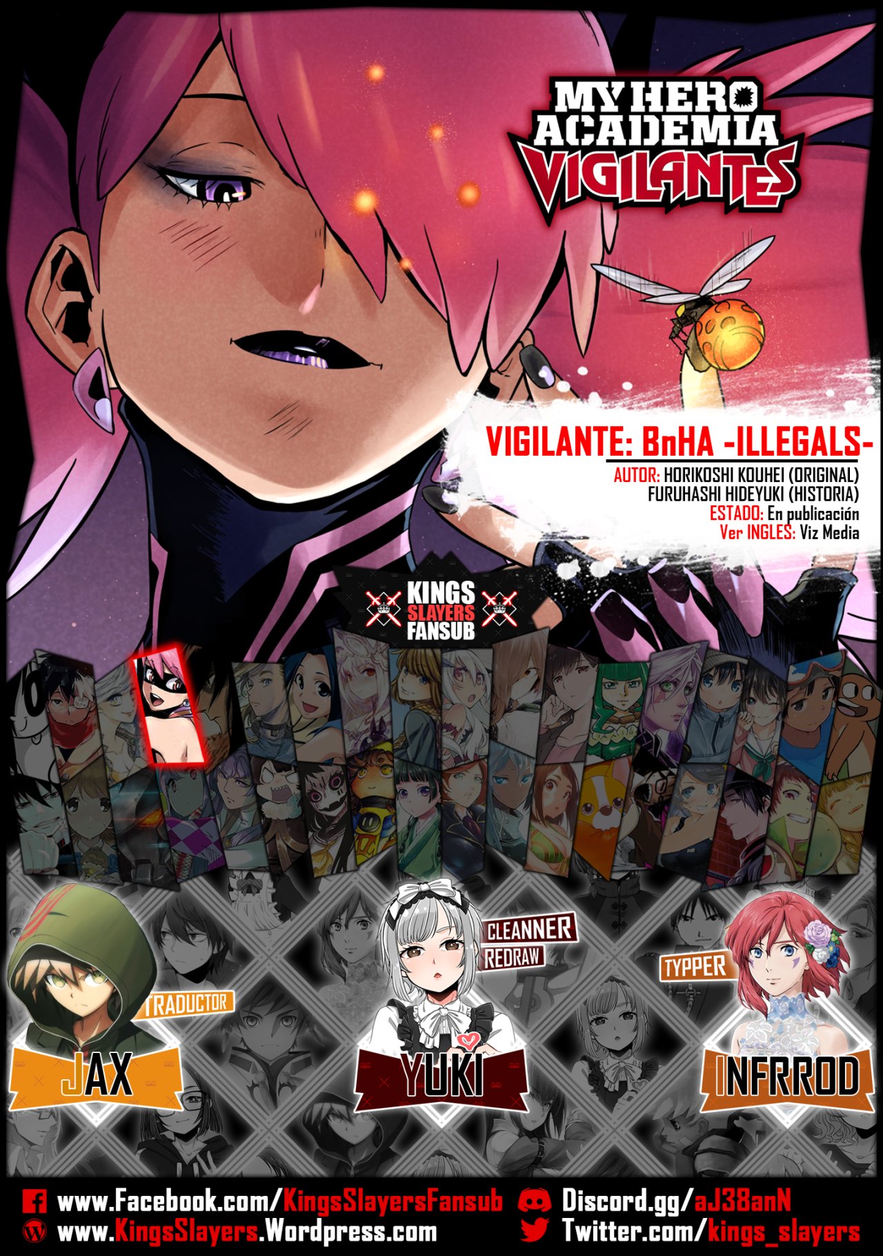 Read My Hero Academia_Vigilantes Español Manga Online