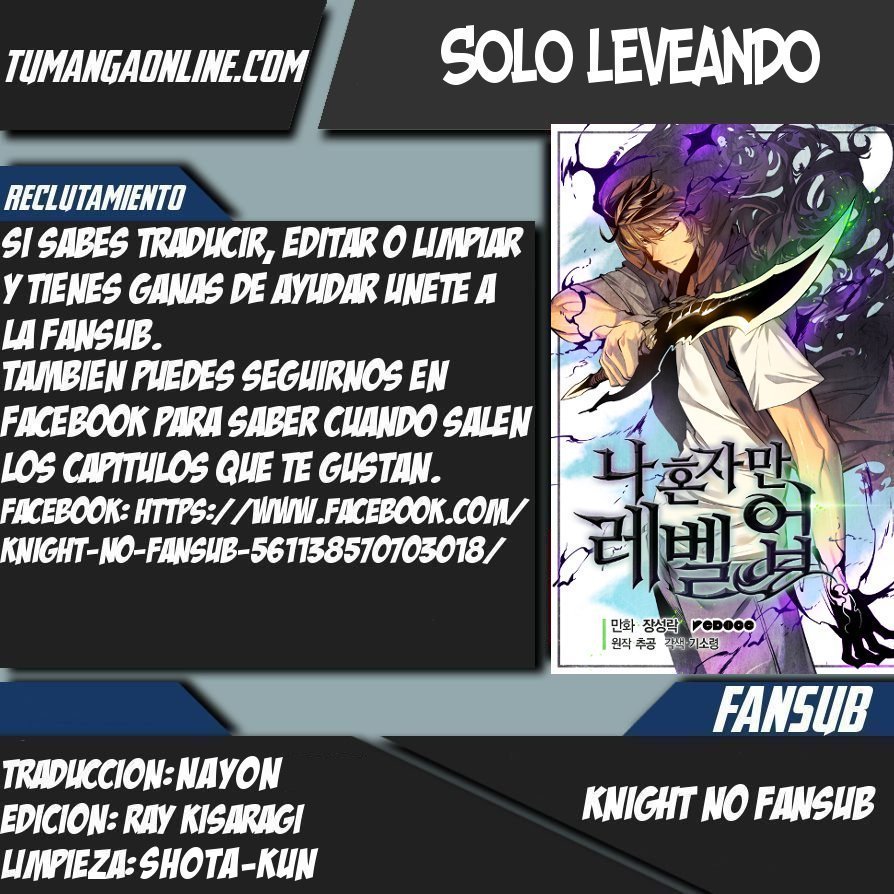 Read Solo Leveling Español Manga Online