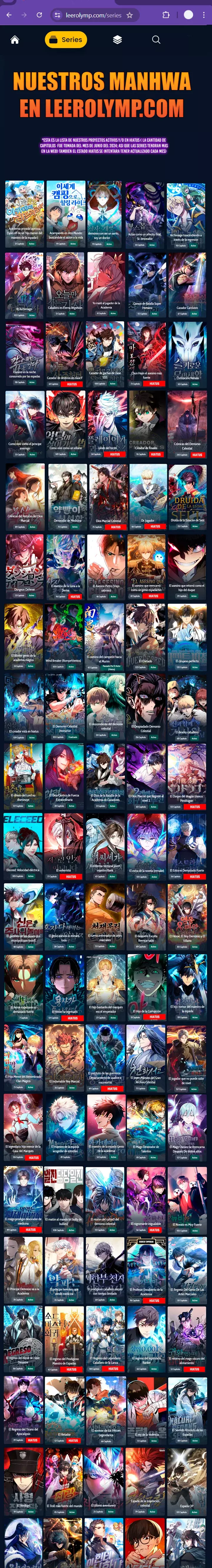 Read Solo Leveling_ Ragnarok Español Manga Online