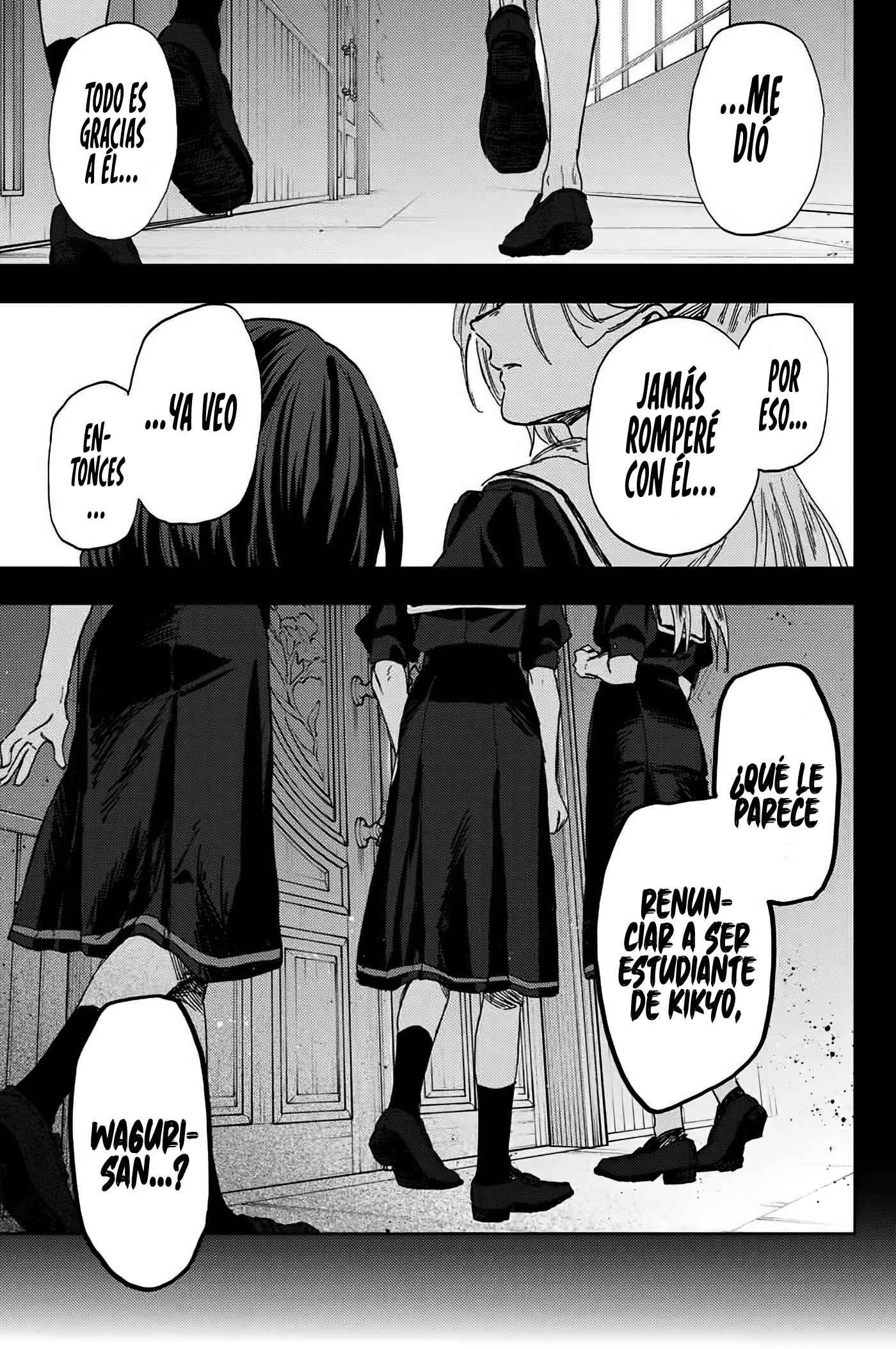 Read The Fragrant Flower Blooms with Dignity Español Manga Online