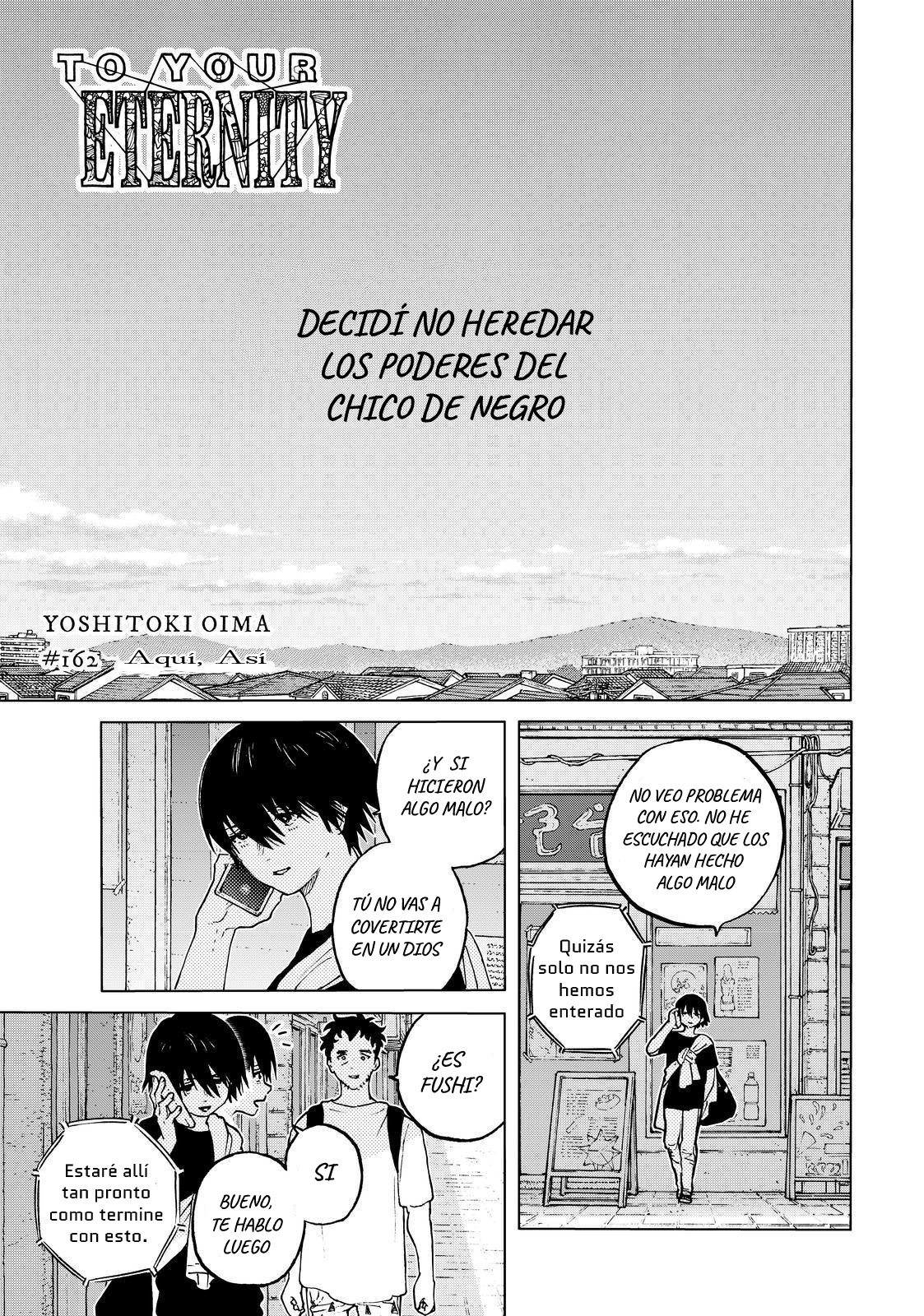 Read To Your Eternity Español Manga Online