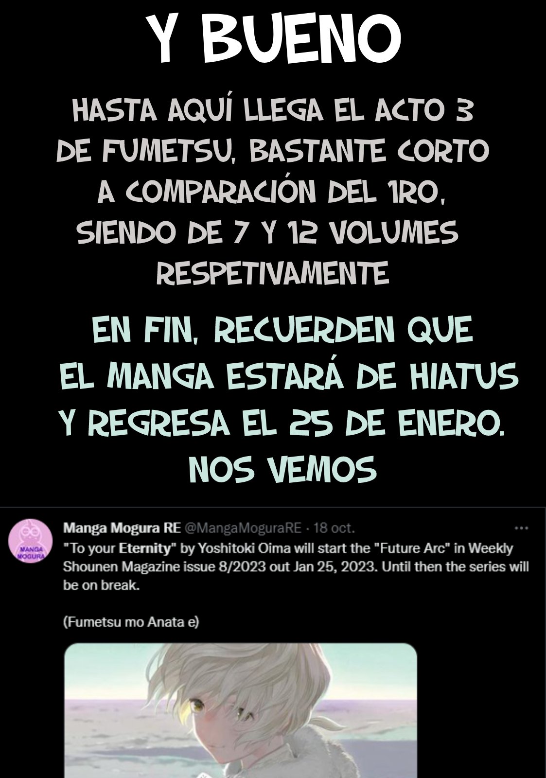 Read To Your Eternity Español Manga Online