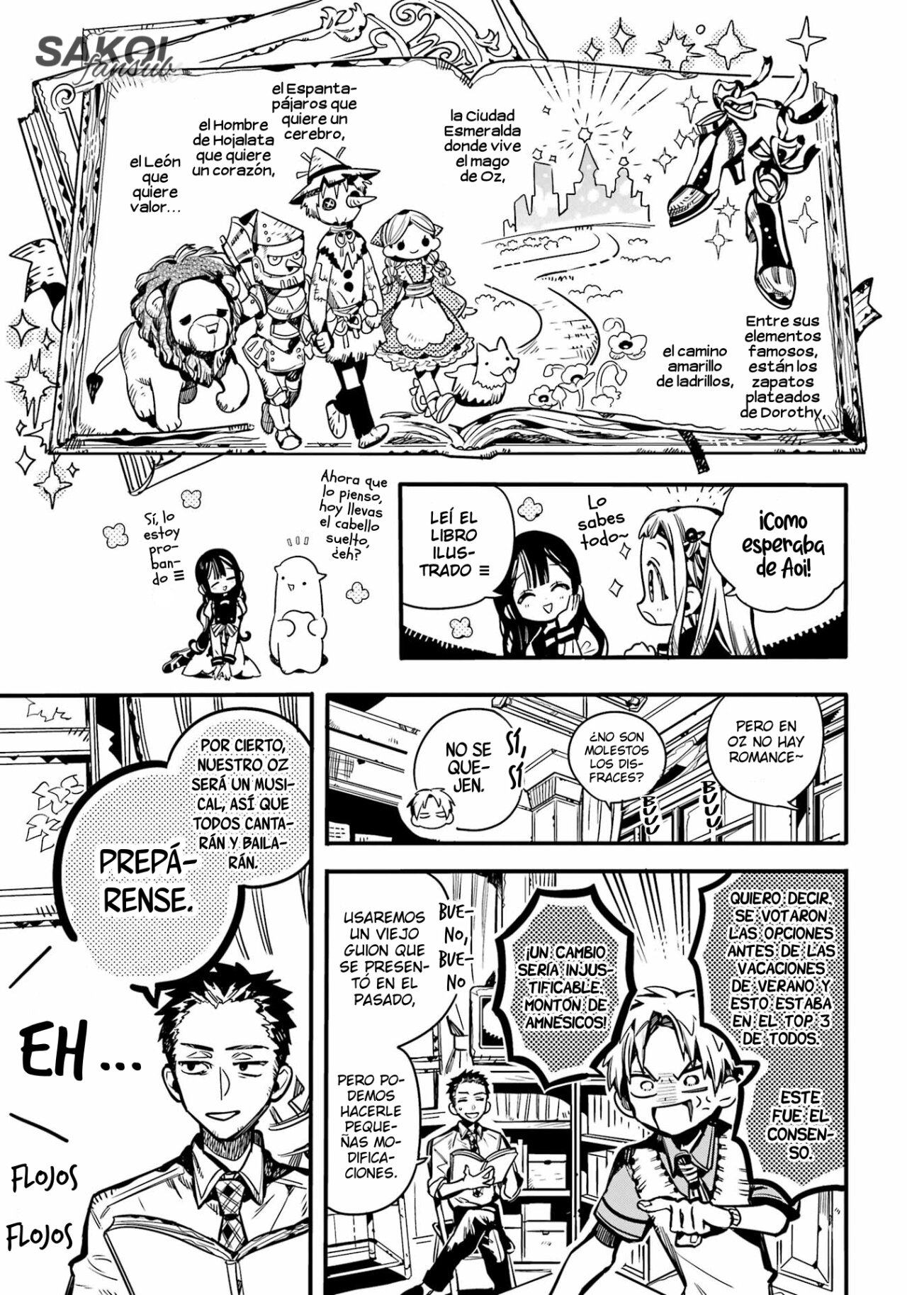 Read Toilet-bound Hanako-kun Español Manga Online