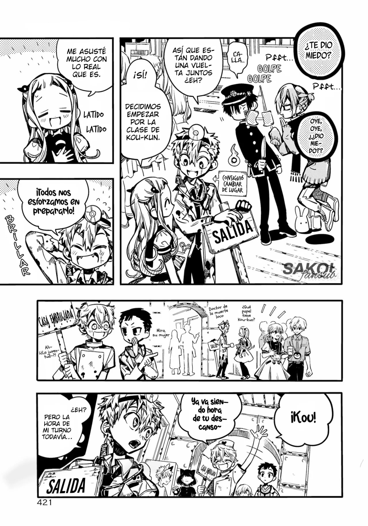 Read Toilet-bound Hanako-kun Español Manga Online