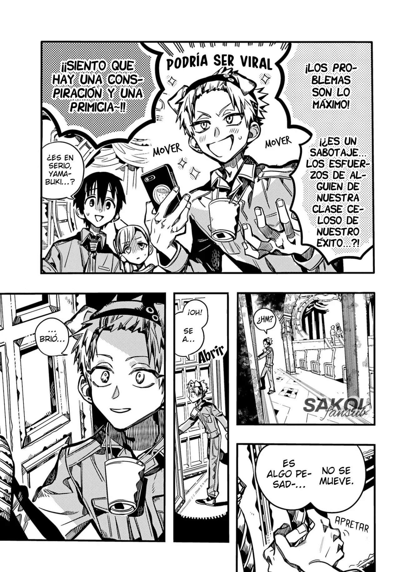 Read Toilet-bound Hanako-kun Español Manga Online