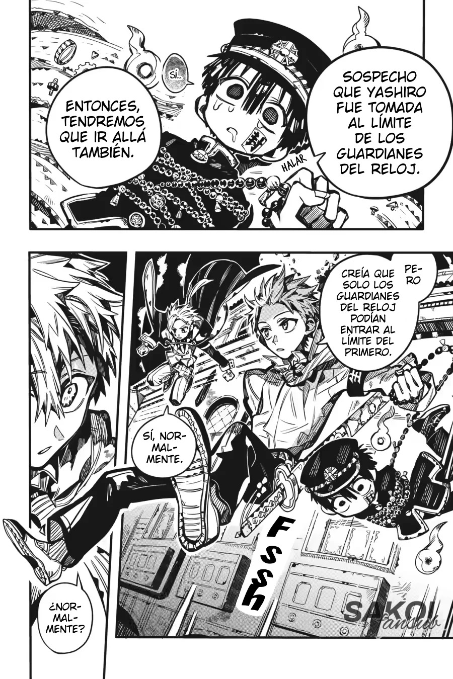 Read Toilet-bound Hanako-kun Español Manga Online