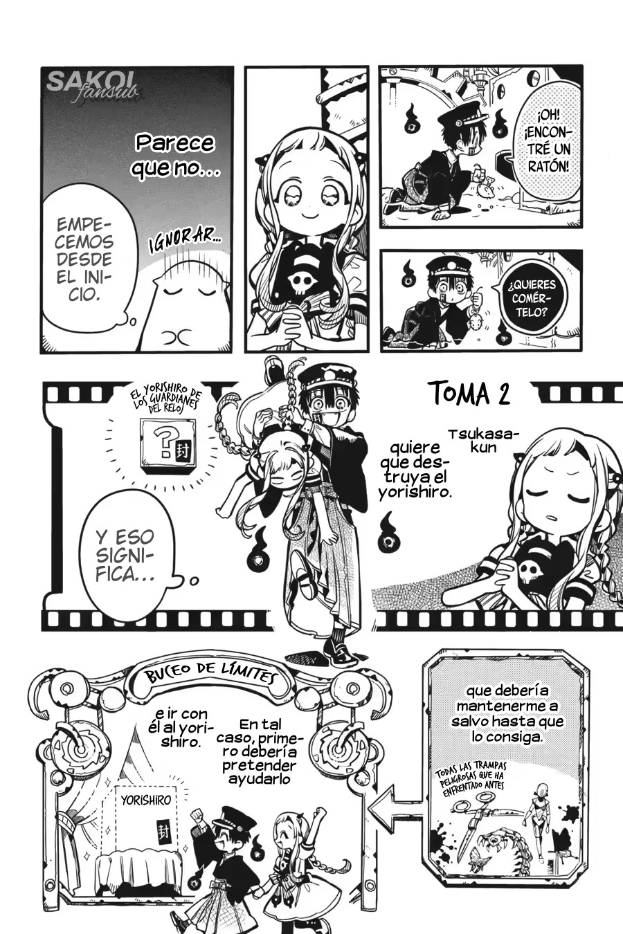 Read Toilet-bound Hanako-kun Español Manga Online