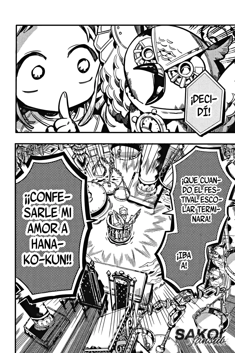 Read Toilet-bound Hanako-kun Español Manga Online