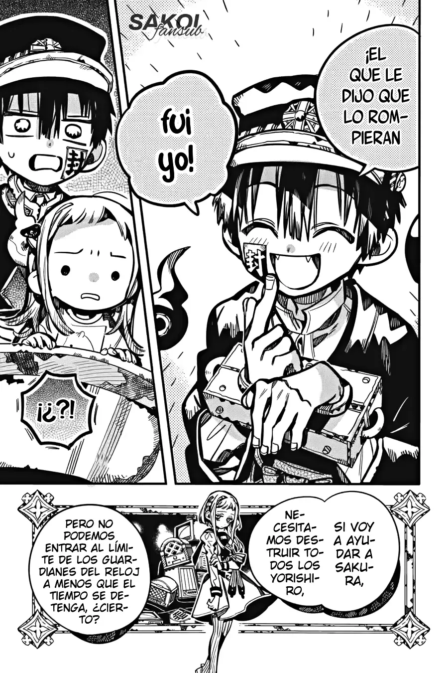 Read Toilet-bound Hanako-kun Español Manga Online