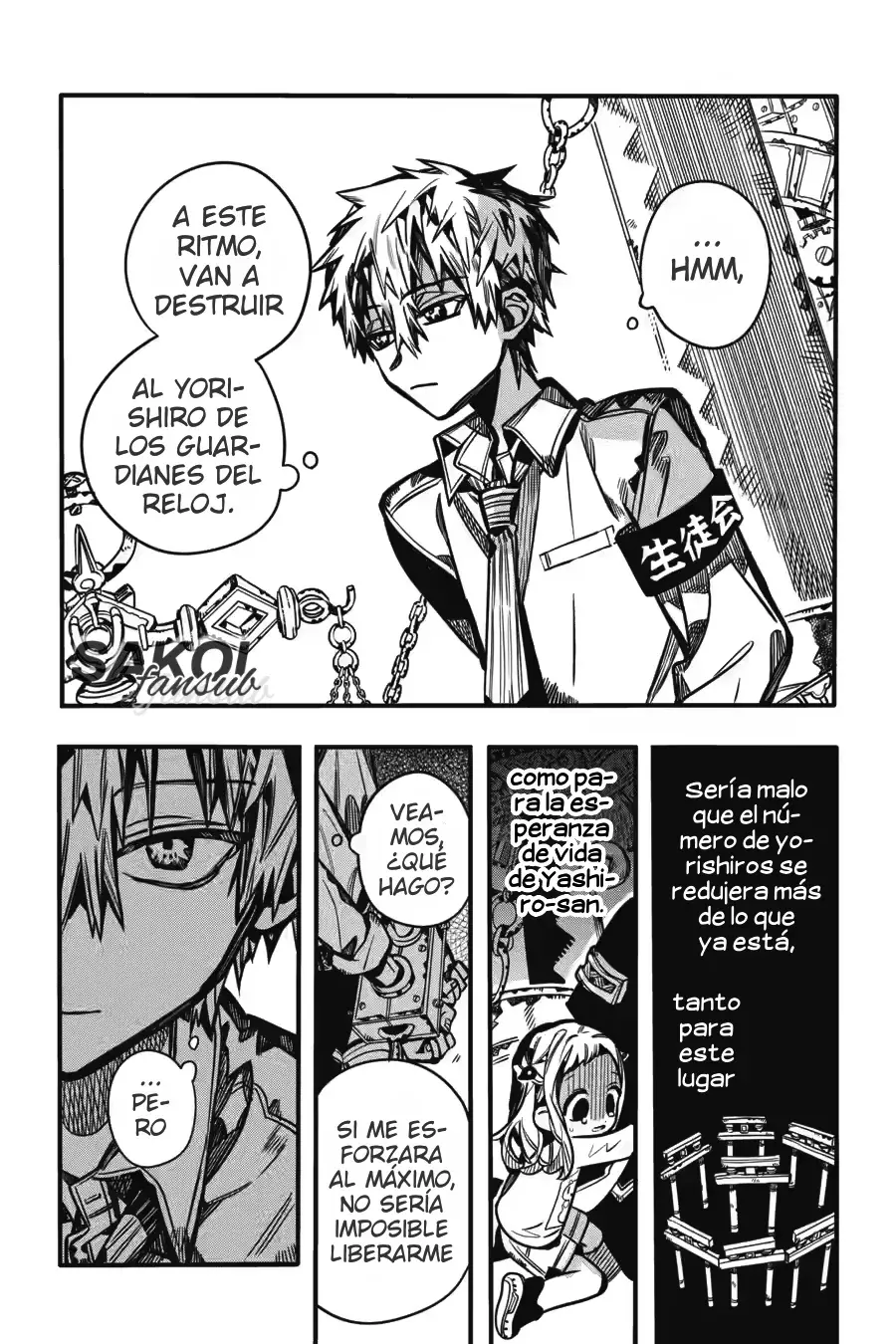 Read Toilet-bound Hanako-kun Español Manga Online