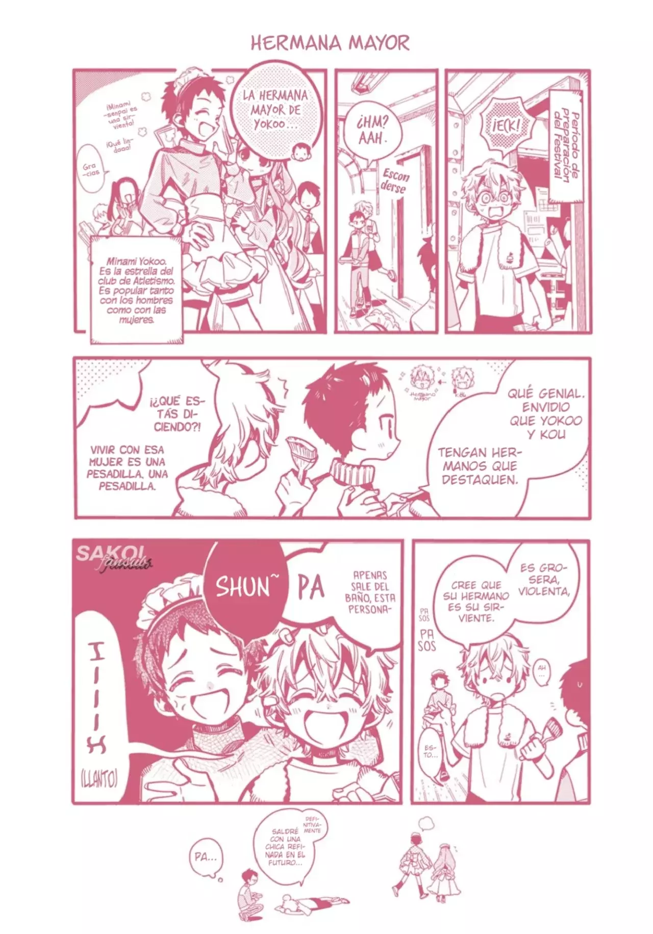 Read Toilet-bound Hanako-kun Español Manga Online
