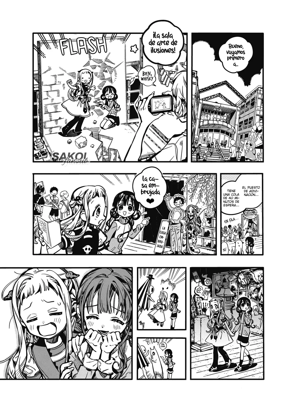 Read Toilet-bound Hanako-kun Español Manga Online