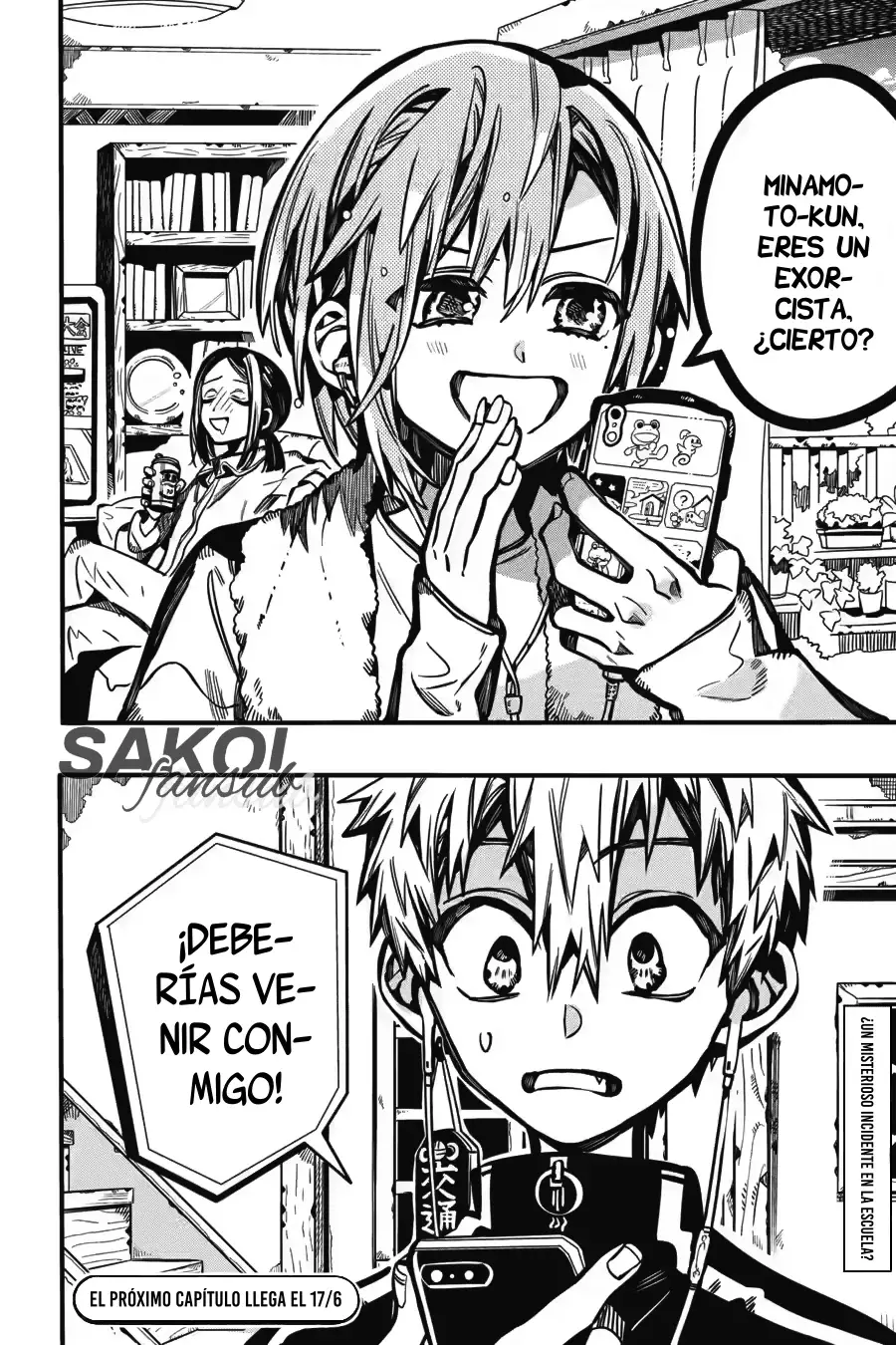 Read Toilet-bound Hanako-kun Español Manga Online