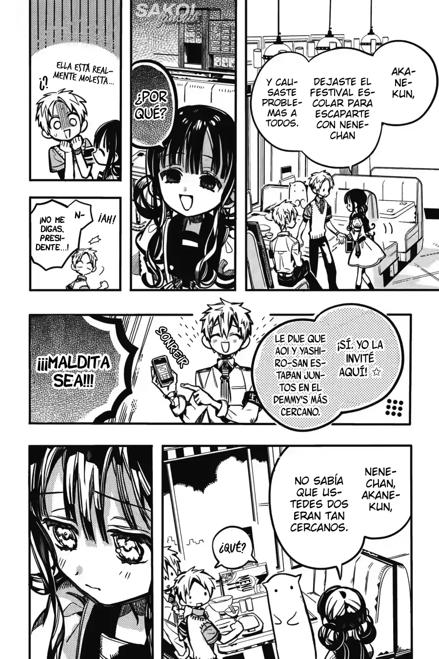 Read Toilet-bound Hanako-kun Español Manga Online