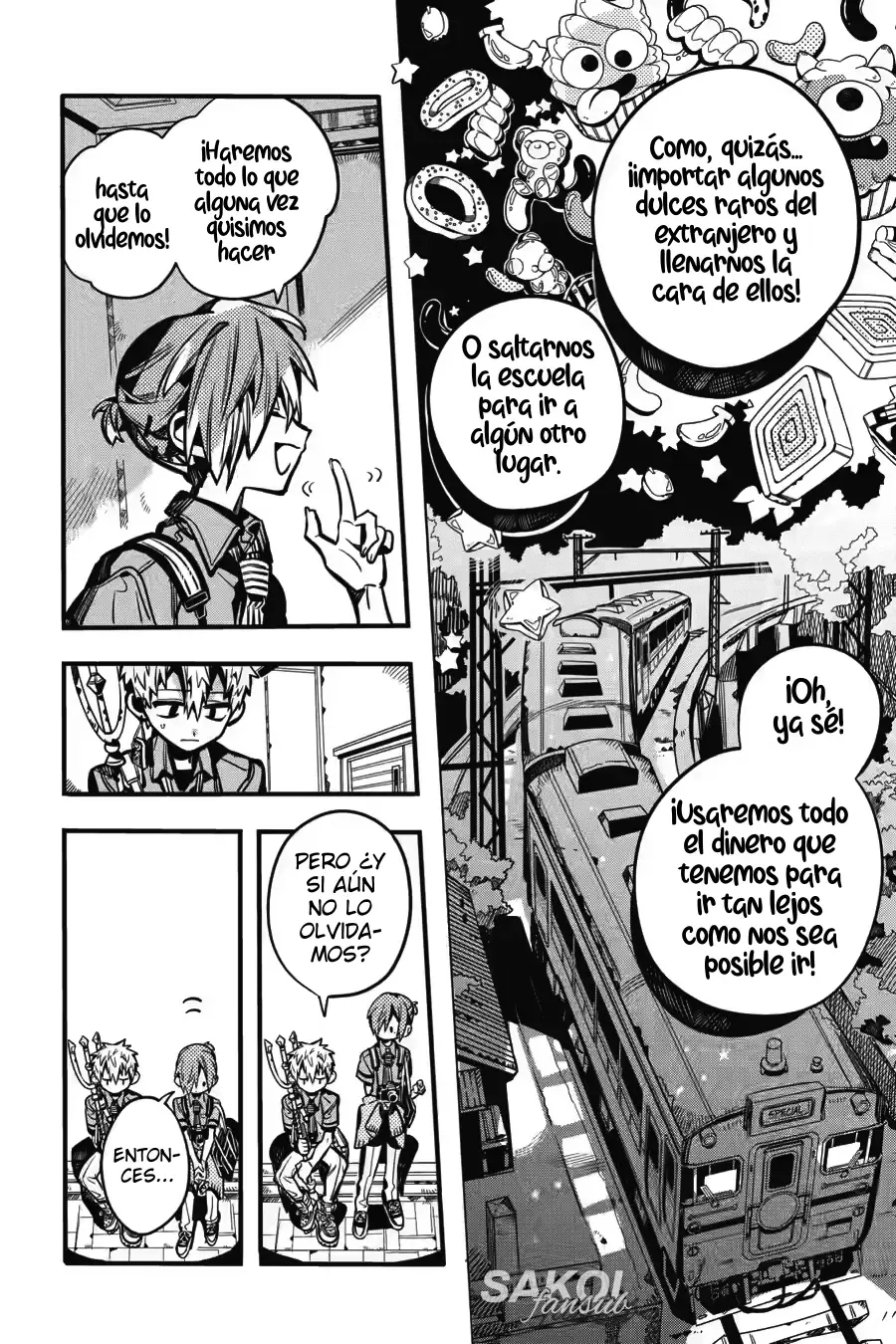 Read Toilet-bound Hanako-kun Español Manga Online