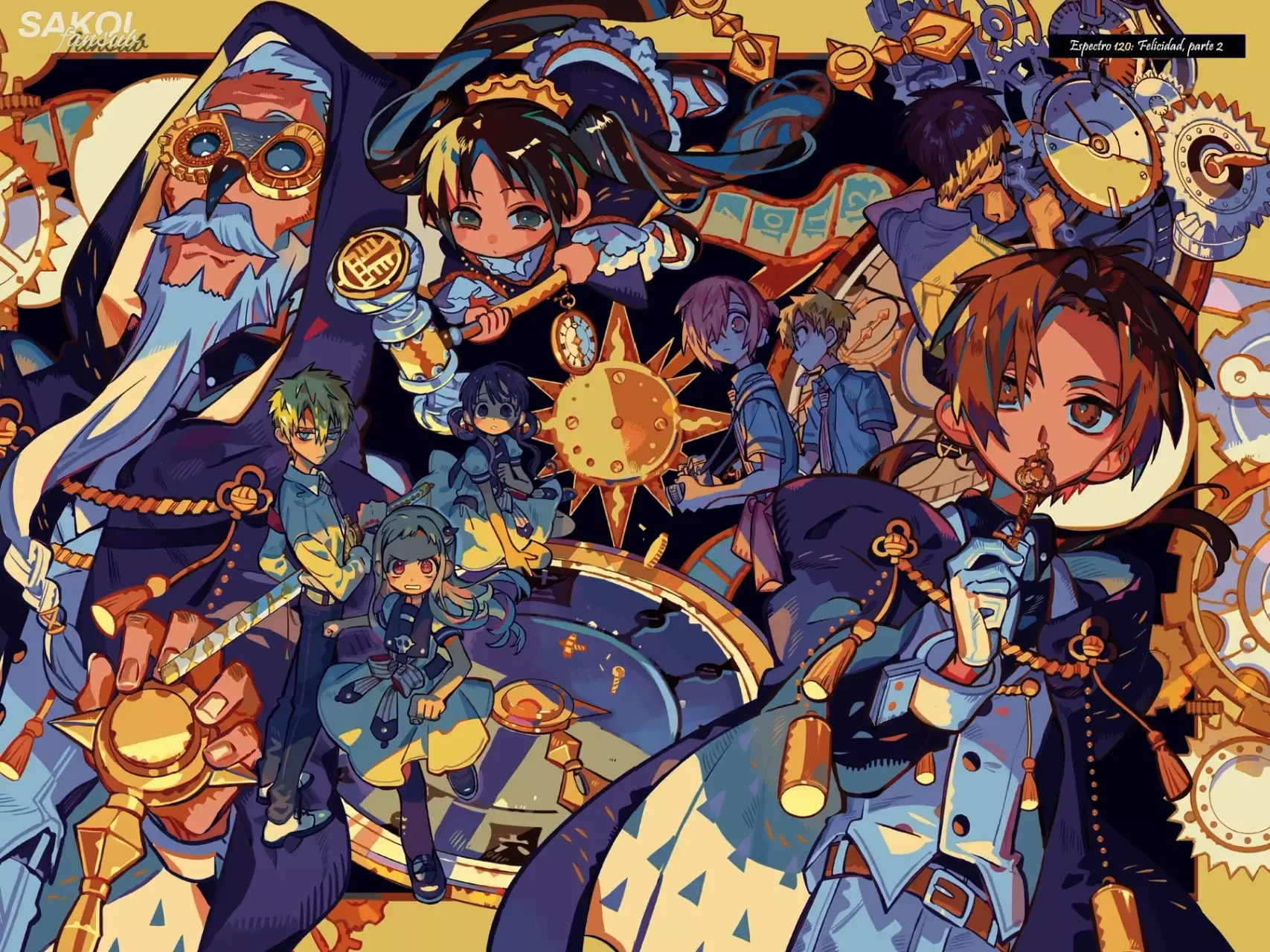 Read Toilet-bound Hanako-kun Español Manga Online