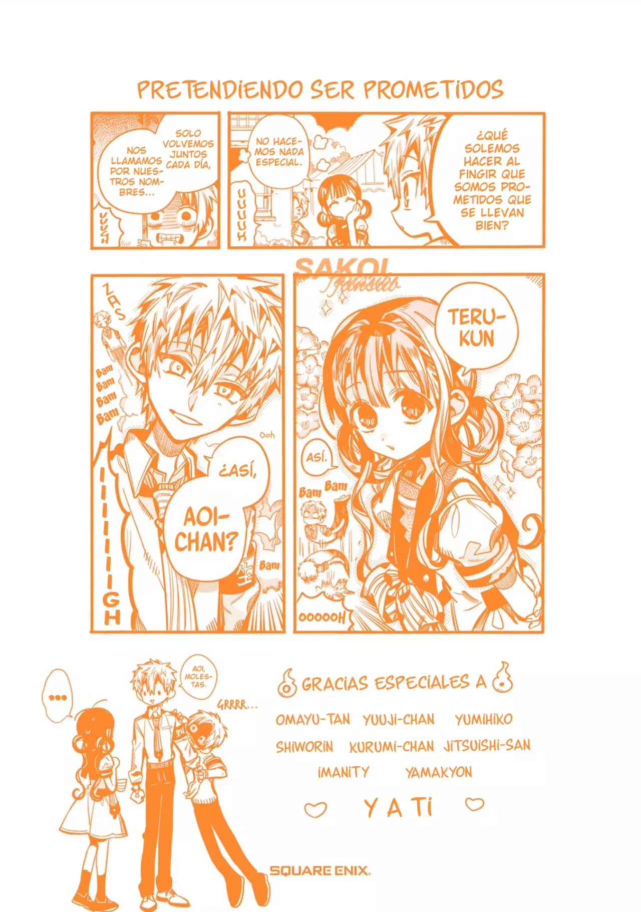 Read Toilet-bound Hanako-kun Español Manga Online