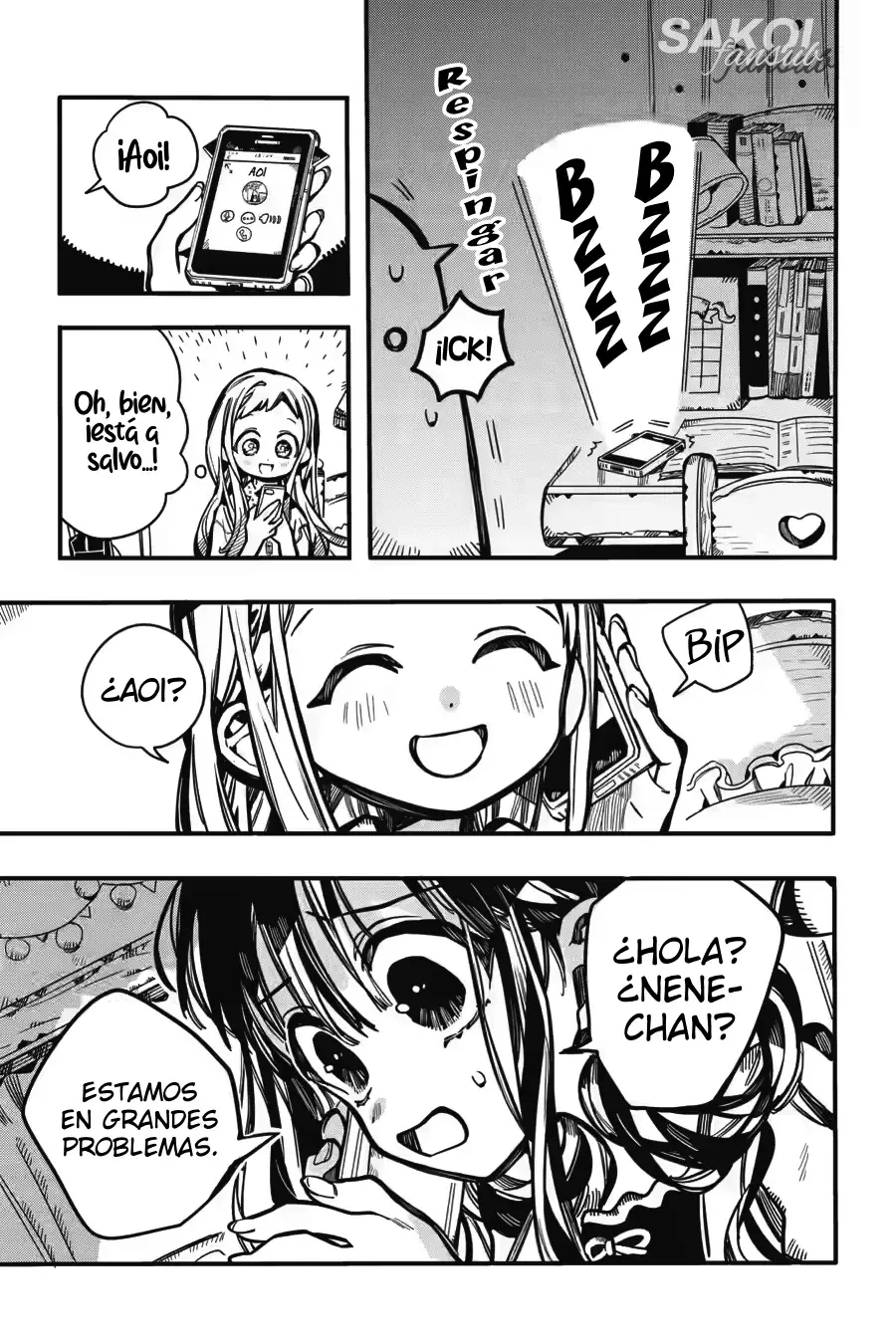 Read Toilet-bound Hanako-kun Español Manga Online