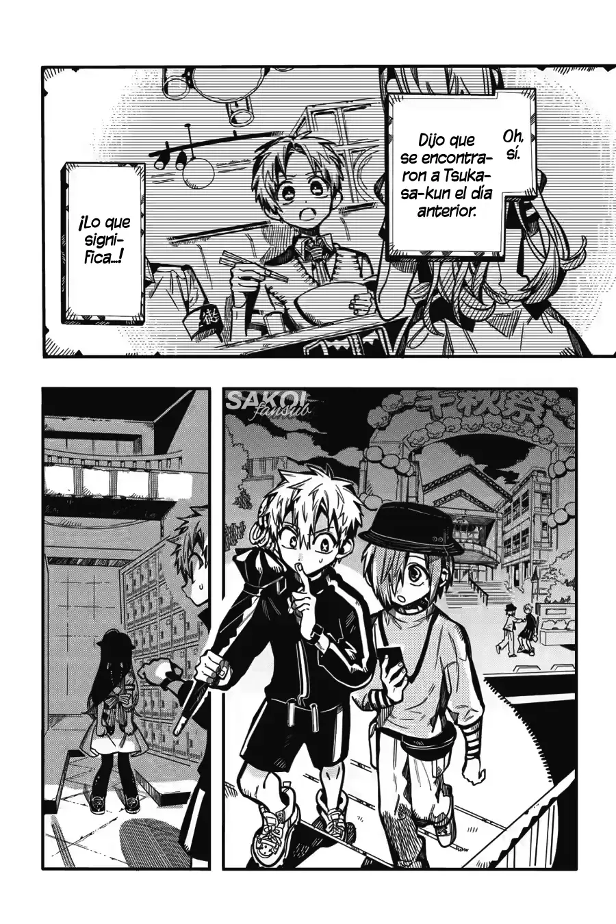 Read Toilet-bound Hanako-kun Español Manga Online