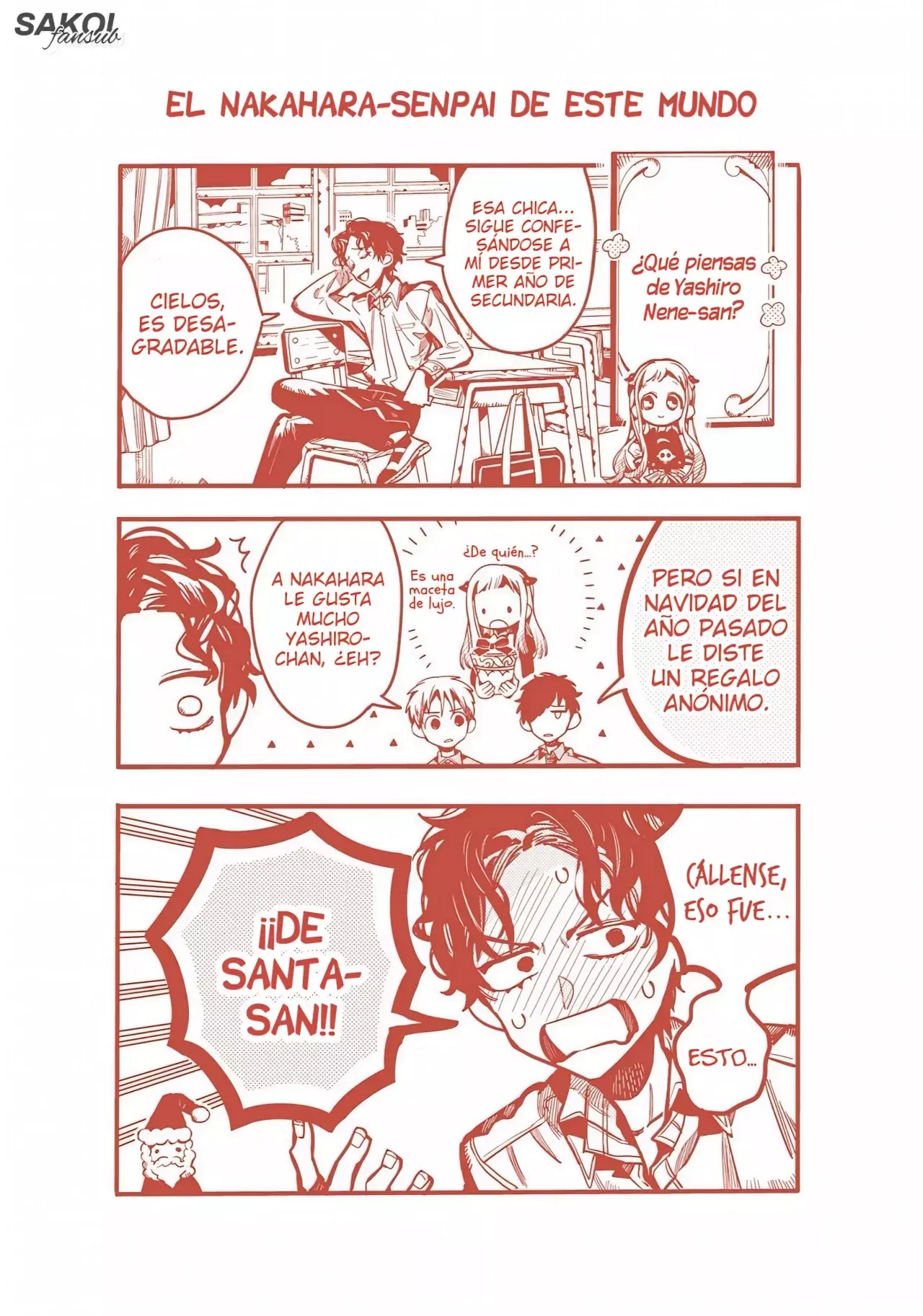 Read Toilet-bound Hanako-kun Español Manga Online