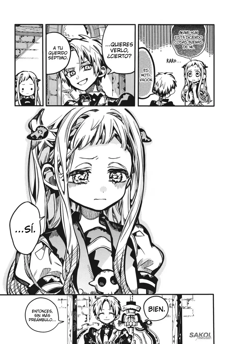 Read Toilet-bound Hanako-kun Español Manga Online