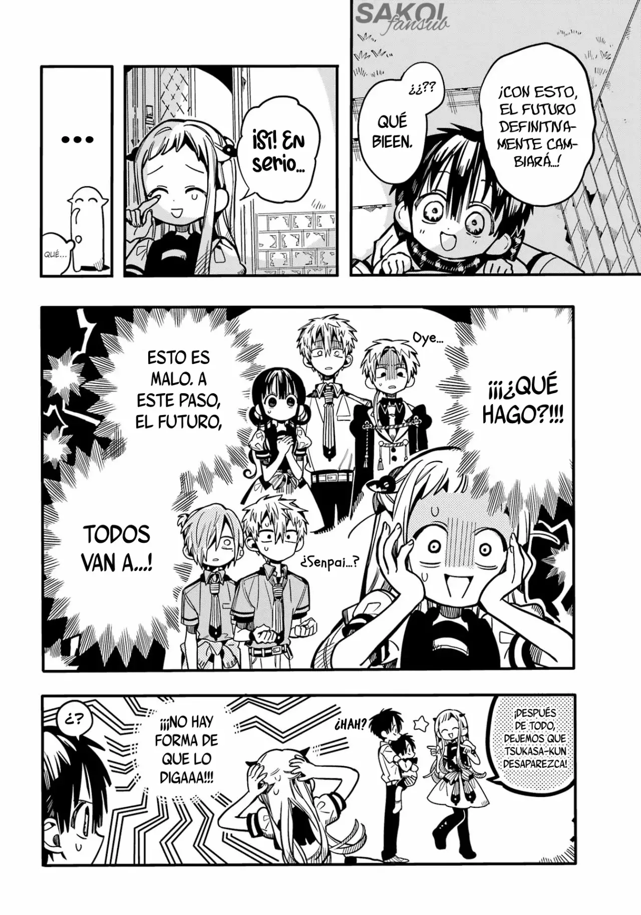 Read Toilet-bound Hanako-kun Español Manga Online