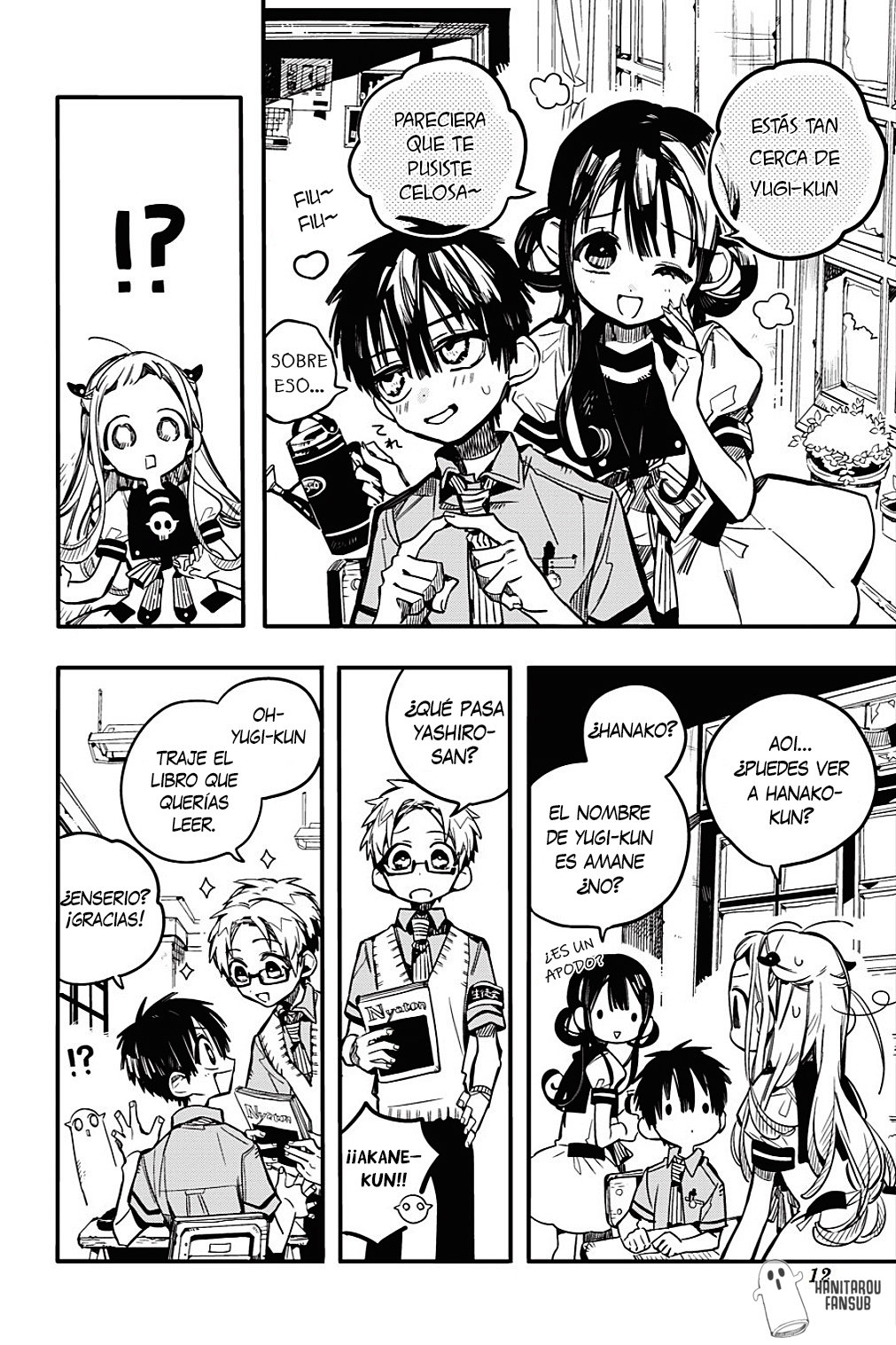 Read Toilet-bound Hanako-kun Español Manga Online