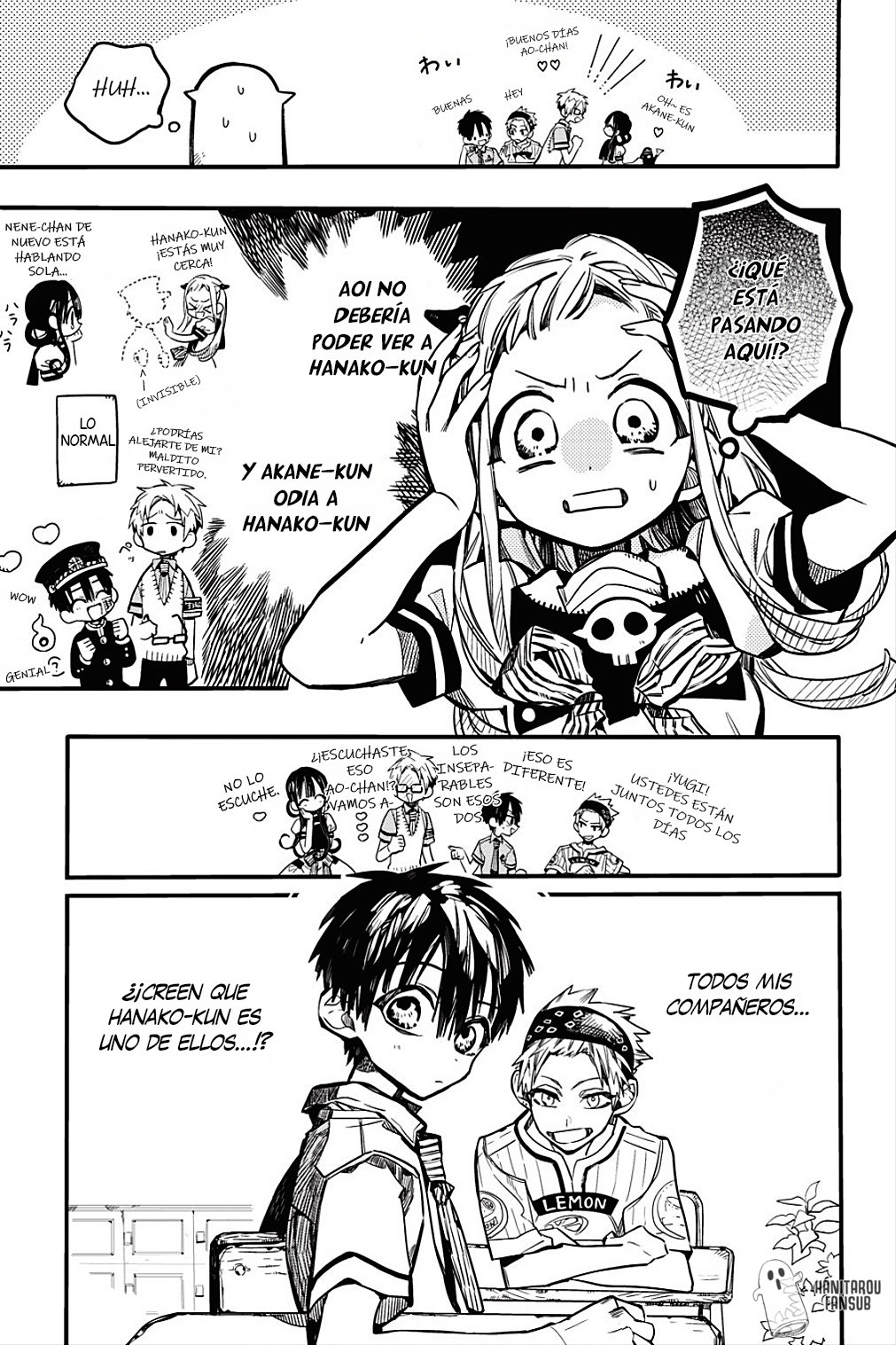 Read Toilet-bound Hanako-kun Español Manga Online