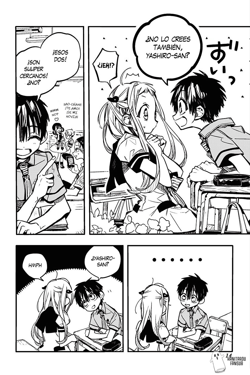 Read Toilet-bound Hanako-kun Español Manga Online