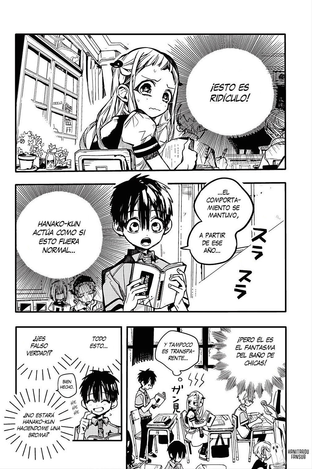 Read Toilet-bound Hanako-kun Español Manga Online