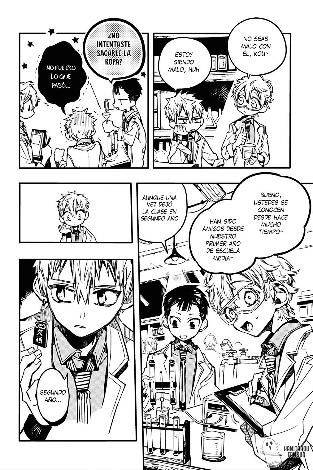 Read Toilet-bound Hanako-kun Español Manga Online