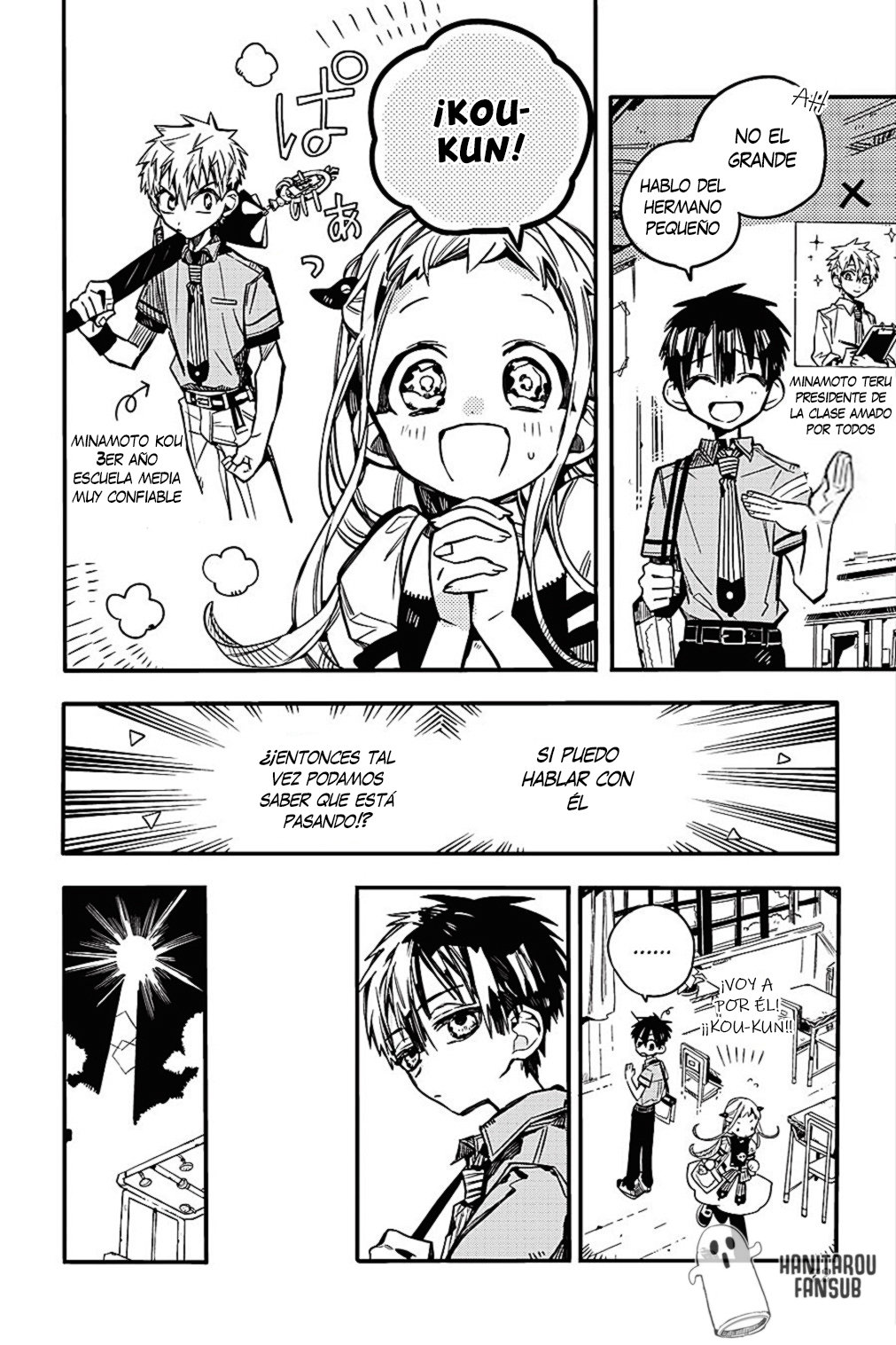 Read Toilet-bound Hanako-kun Español Manga Online