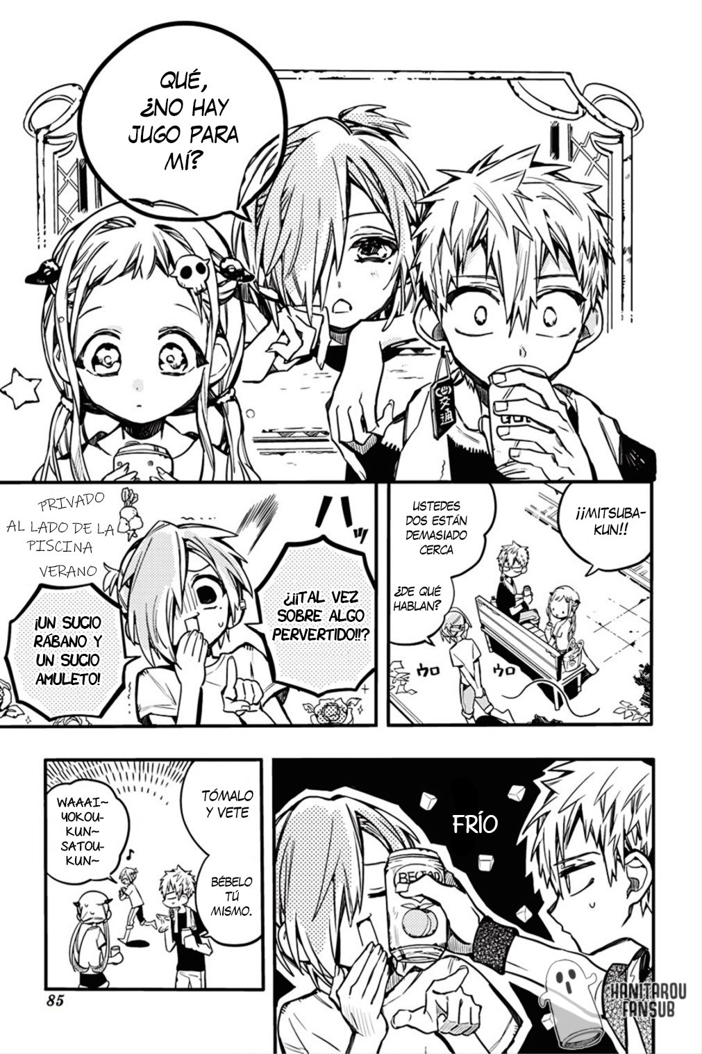 Read Toilet-bound Hanako-kun Español Manga Online