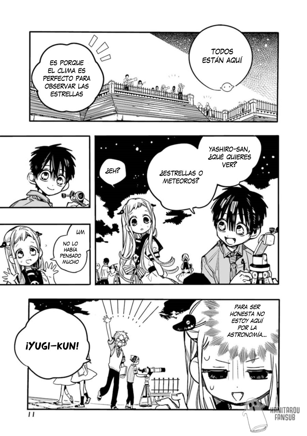 Read Toilet-bound Hanako-kun Español Manga Online