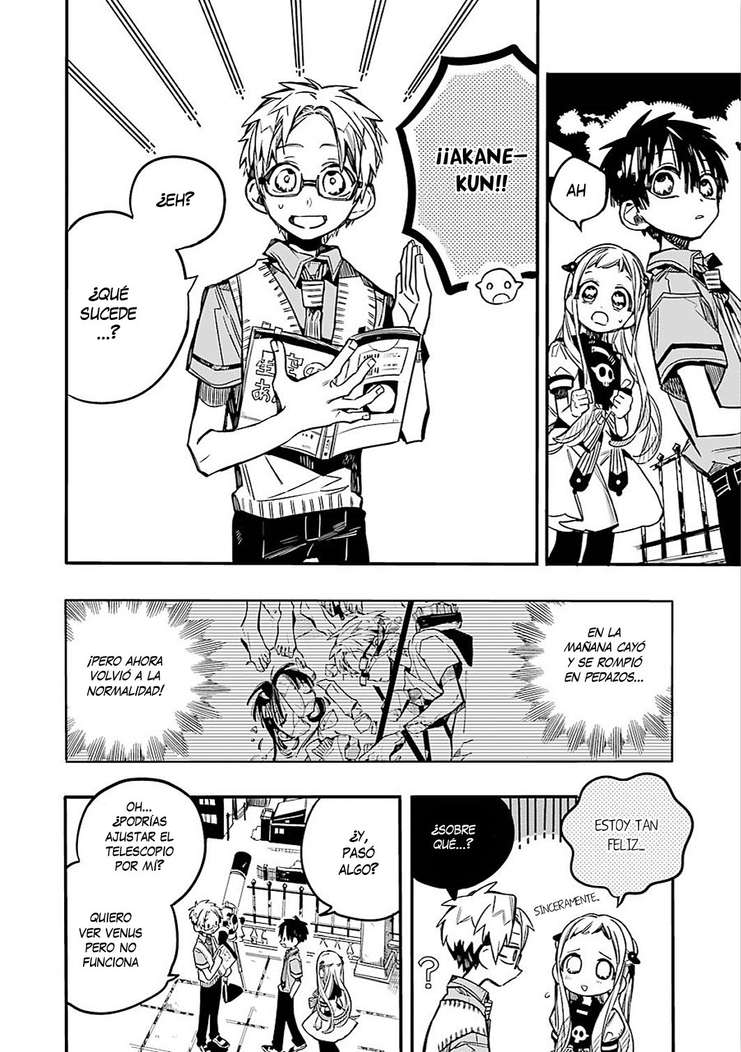 Read Toilet-bound Hanako-kun Español Manga Online