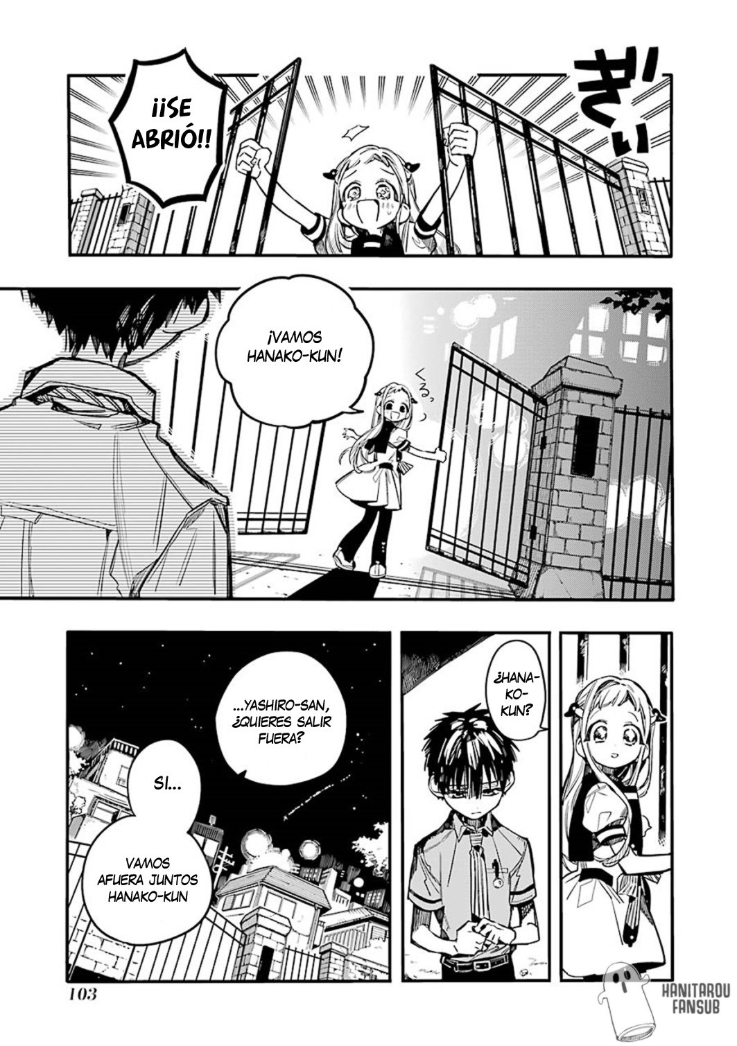 Read Toilet-bound Hanako-kun Español Manga Online