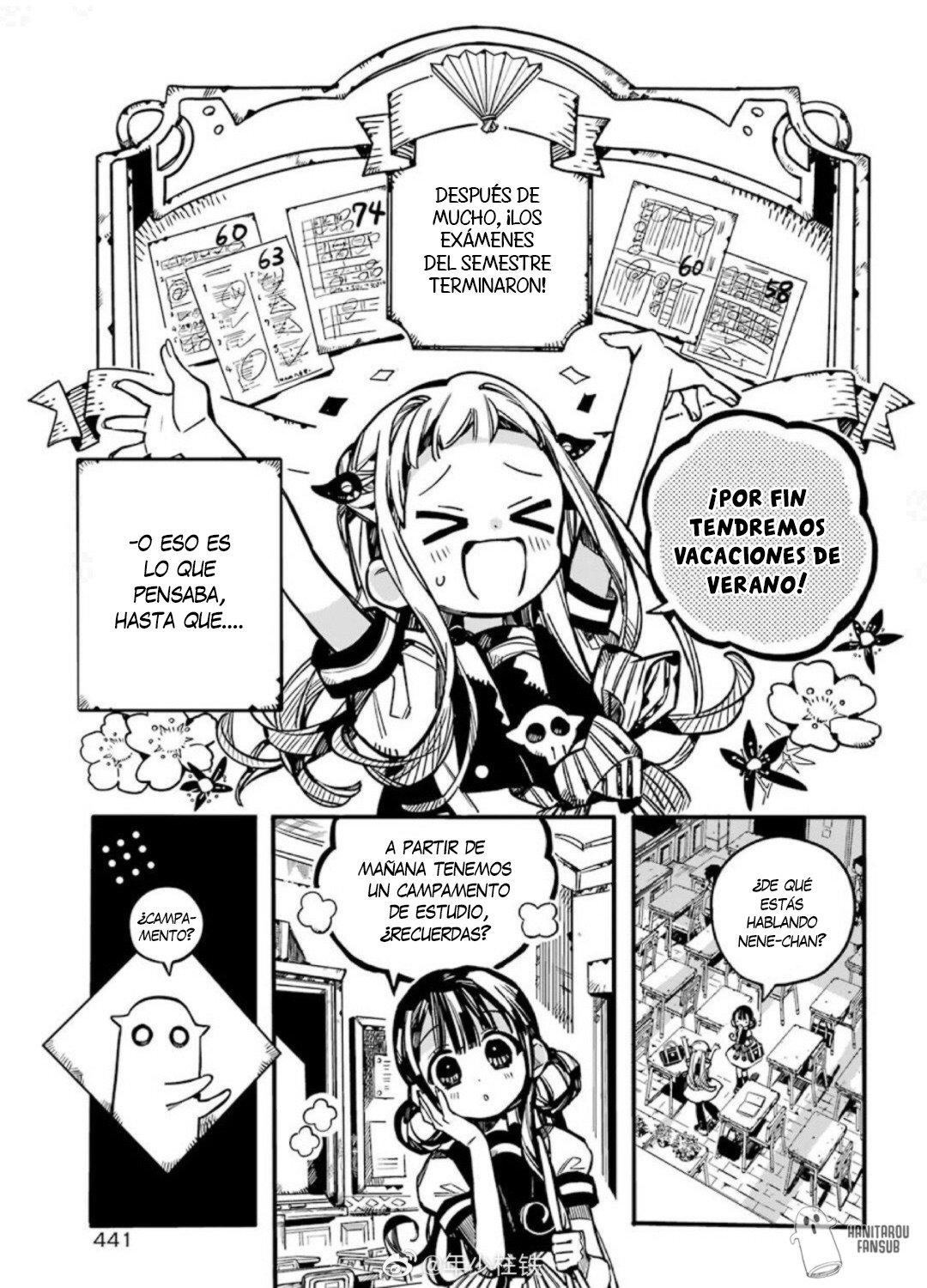 Read Toilet-bound Hanako-kun Español Manga Online