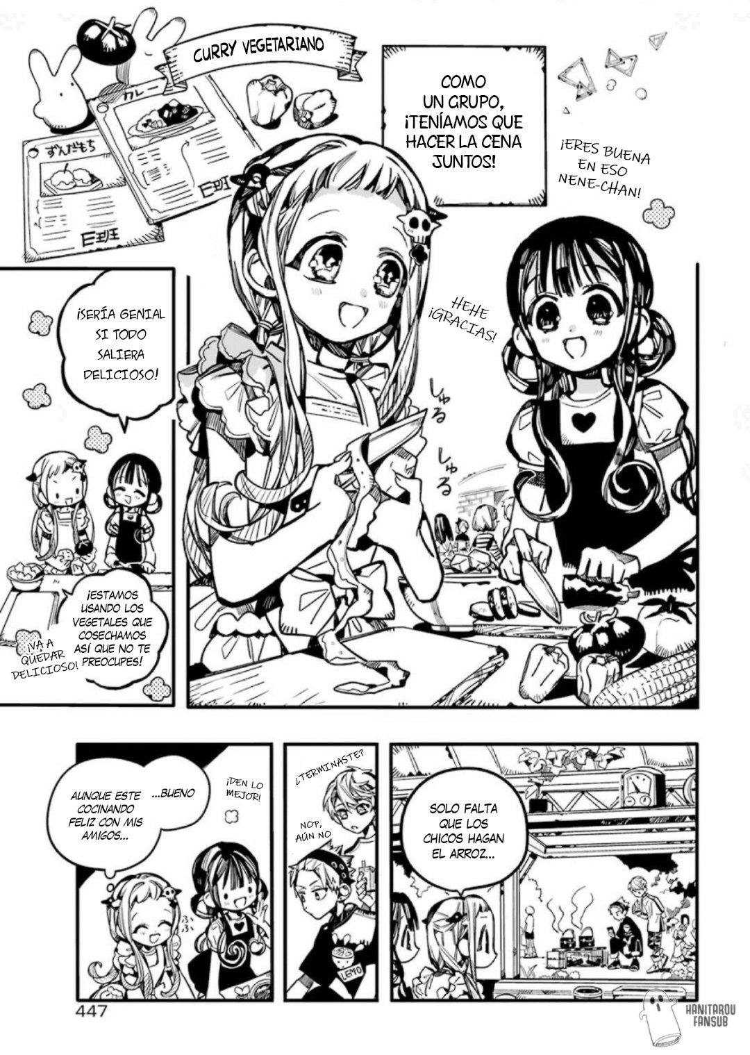 Read Toilet-bound Hanako-kun Español Manga Online